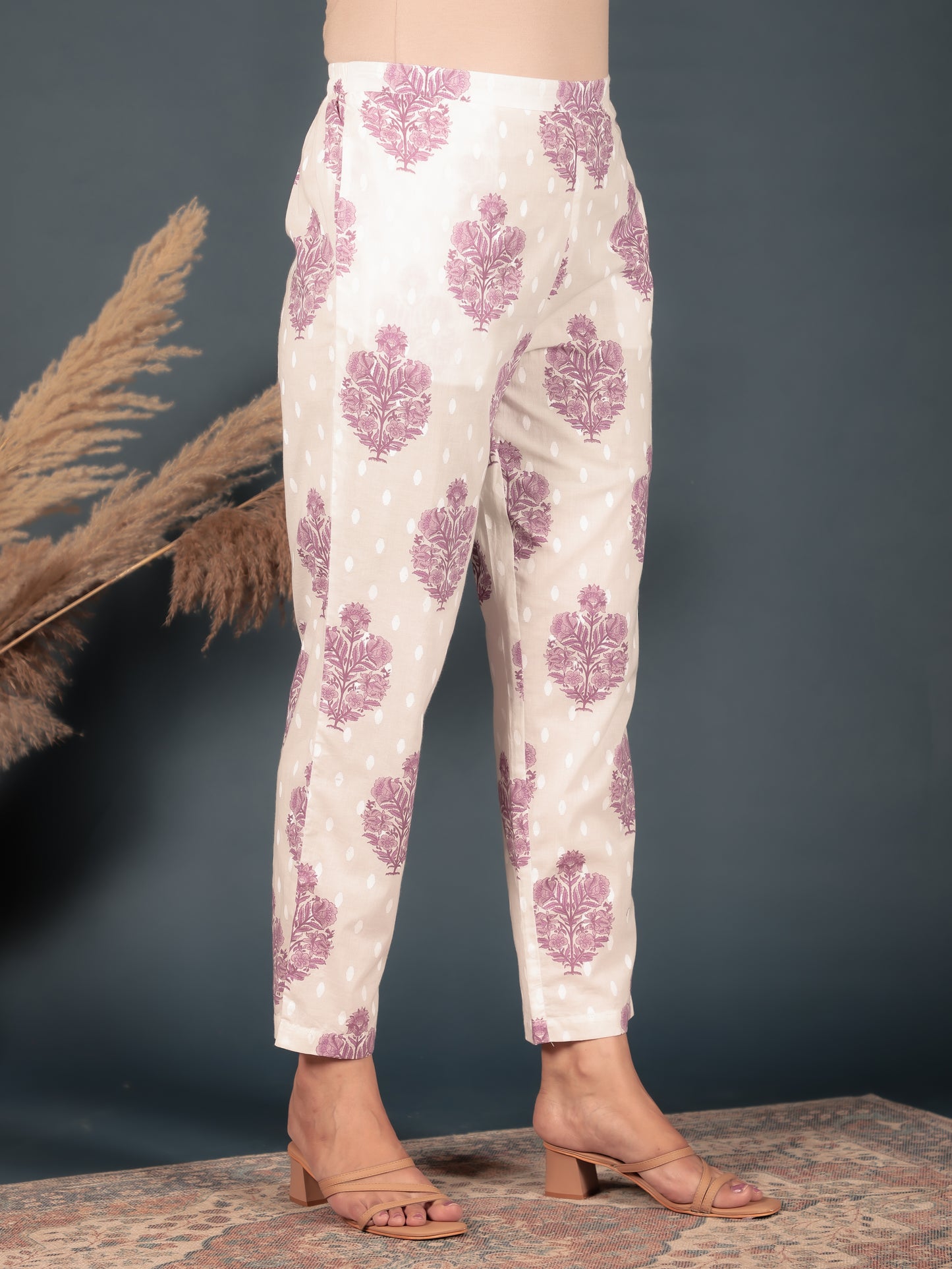 Soft Cotton Floral Pant