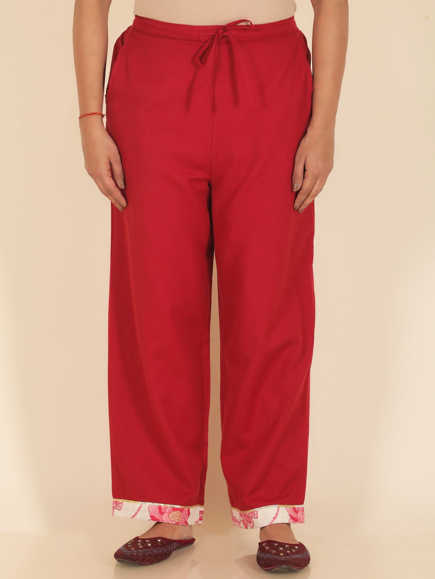 Linen Cotton Solid Pant