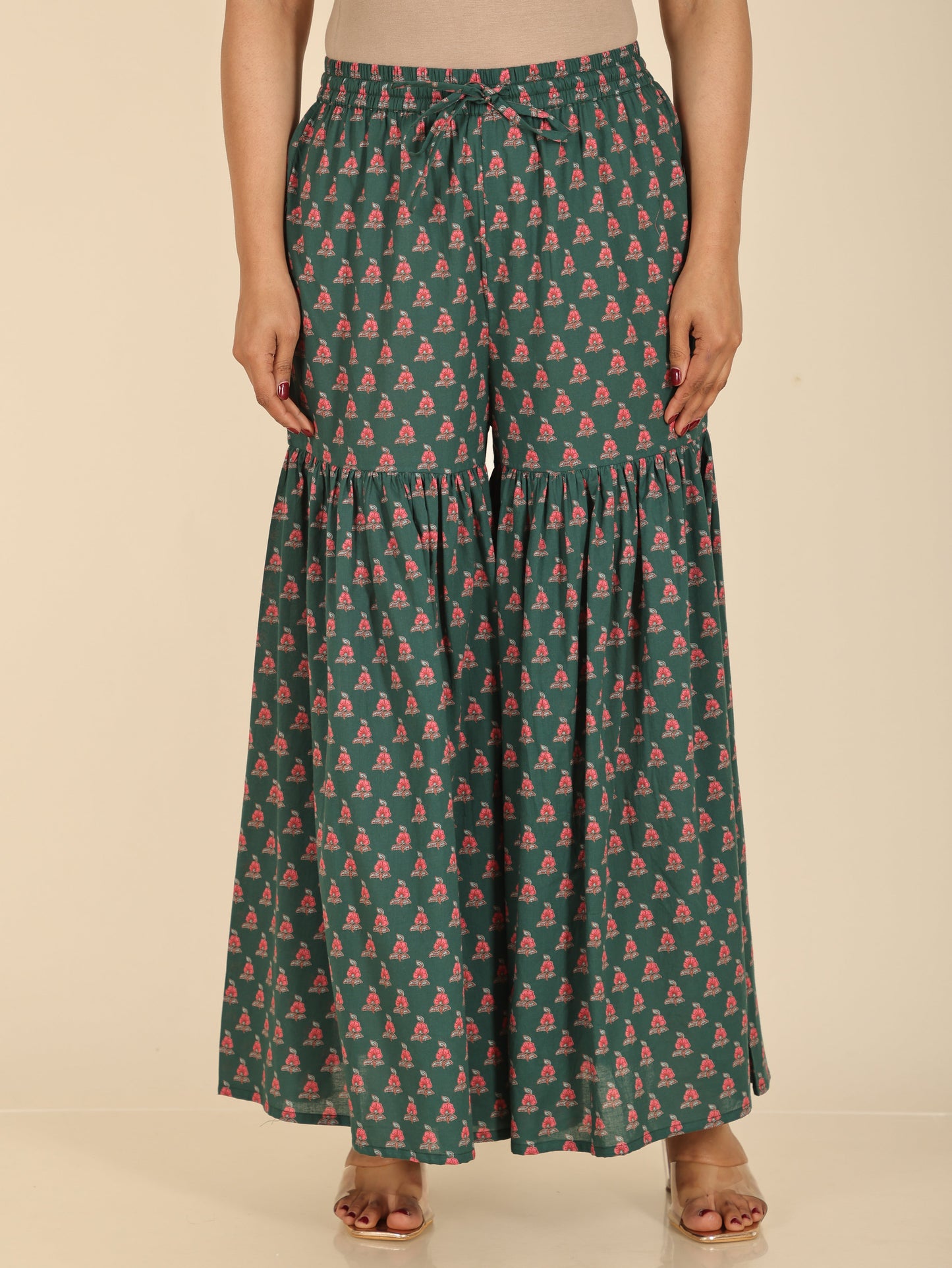 Soft Cotton Floral Kurta