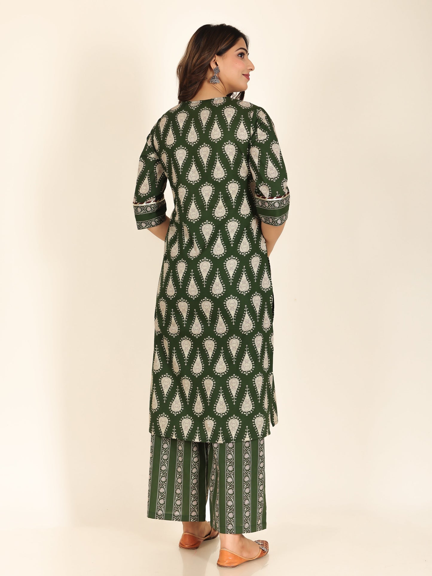 Soft Cotton Floral Kurta