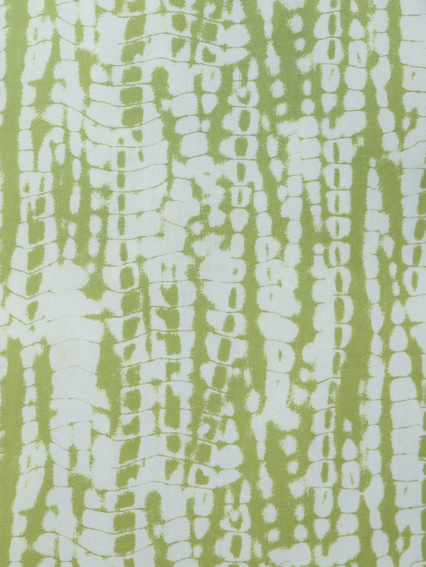 Viscose Tie-Dye Straight Green Kurta