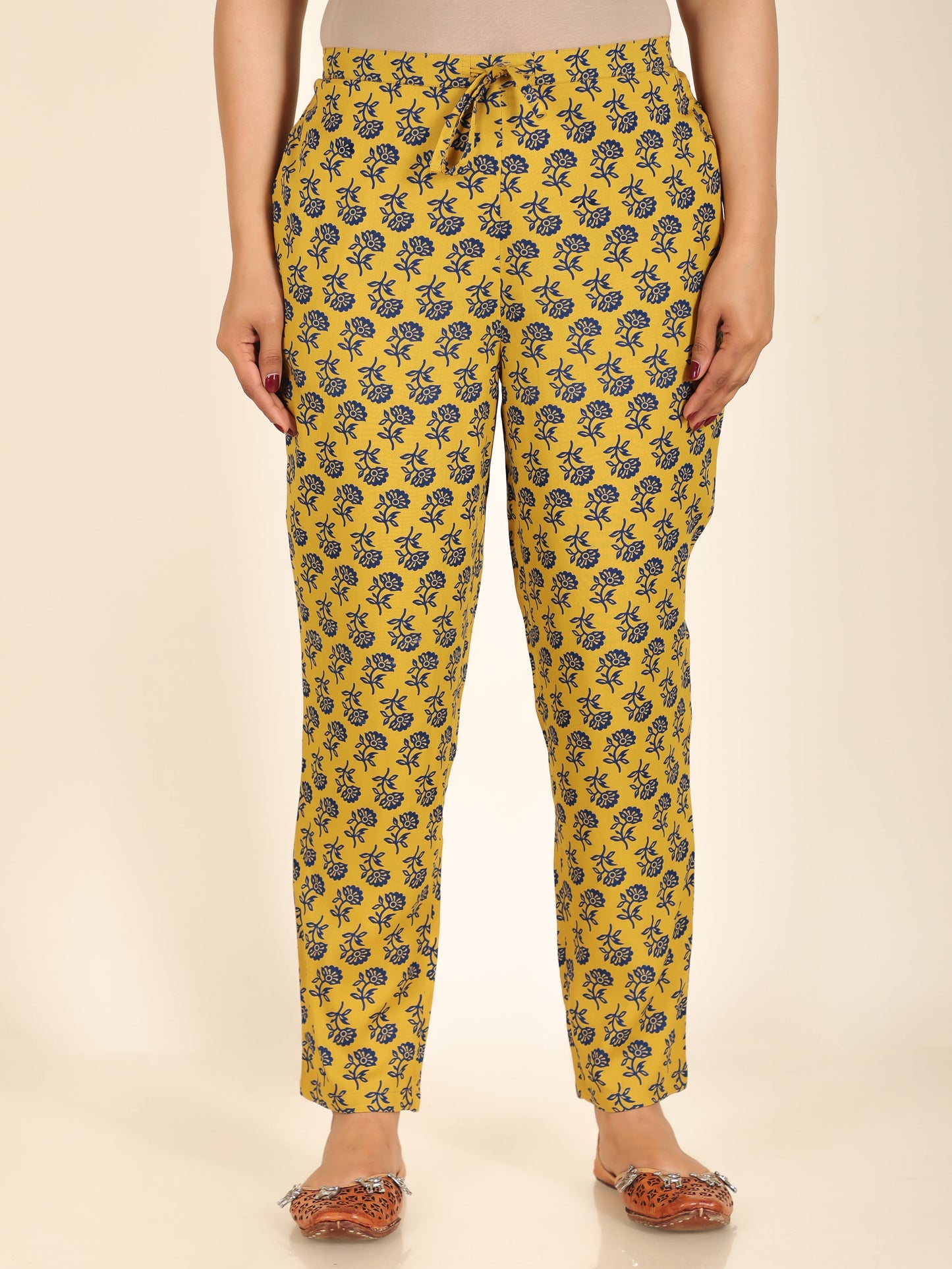 Rayon Floral Pant