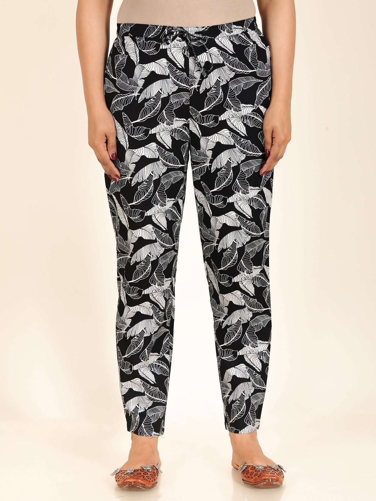 Soft Cotton Foliage Pant