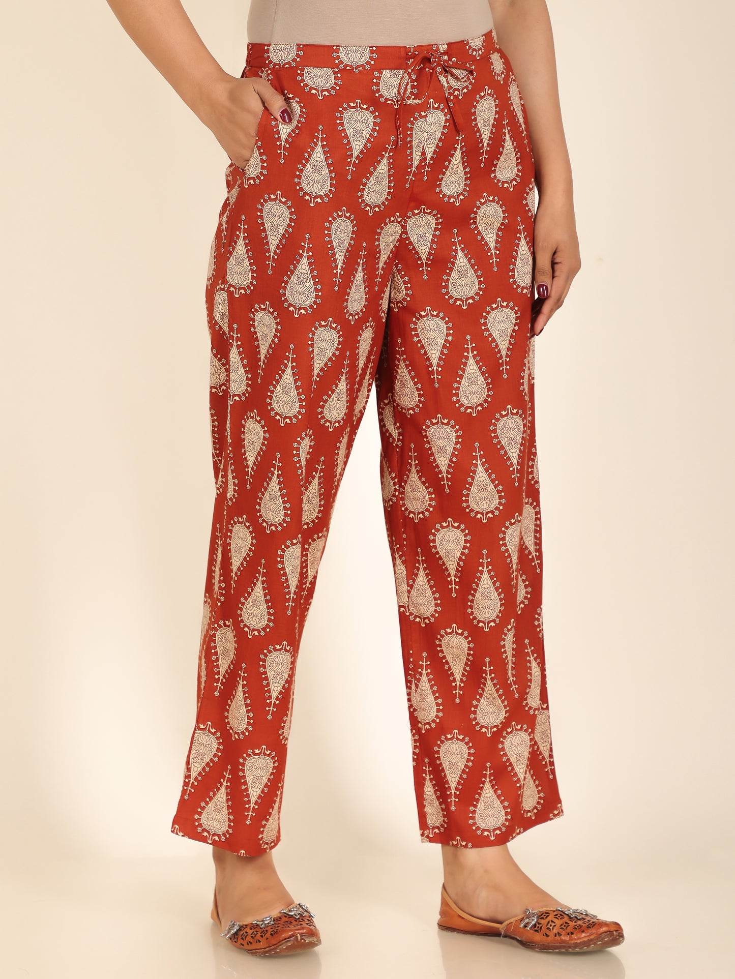 Soft Cotton Floral Pant