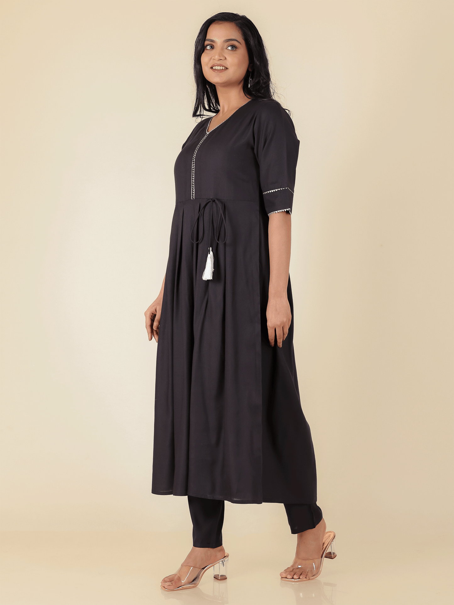 Rayon Solid Kurta