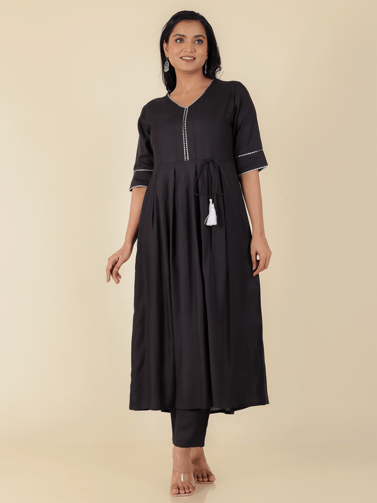 Rayon Solid Kurta