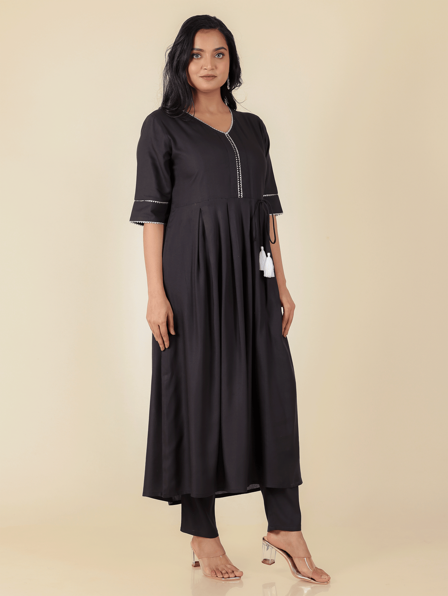 Rayon Solid Kurta