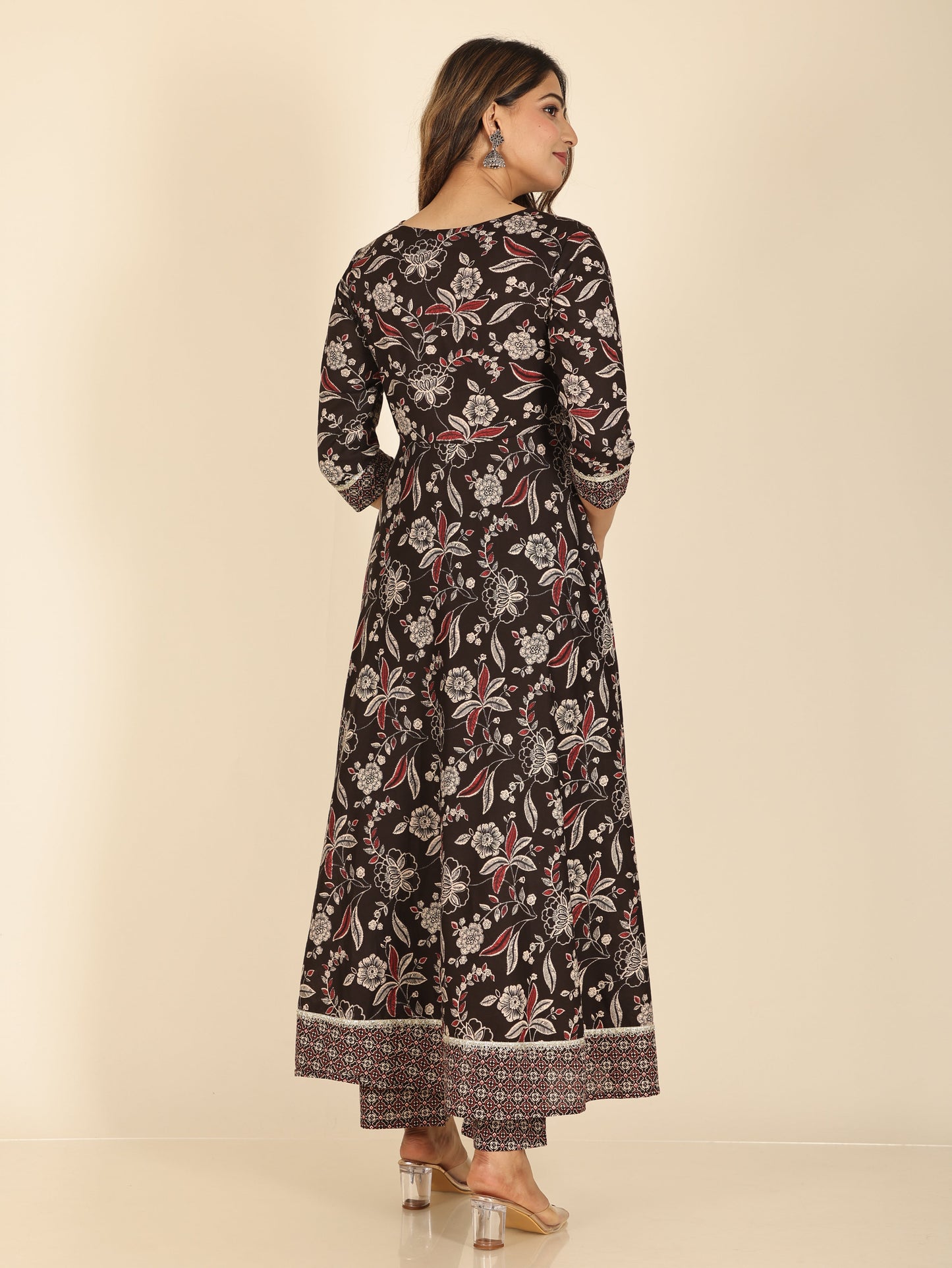 Soft Cotton Floral Kurta