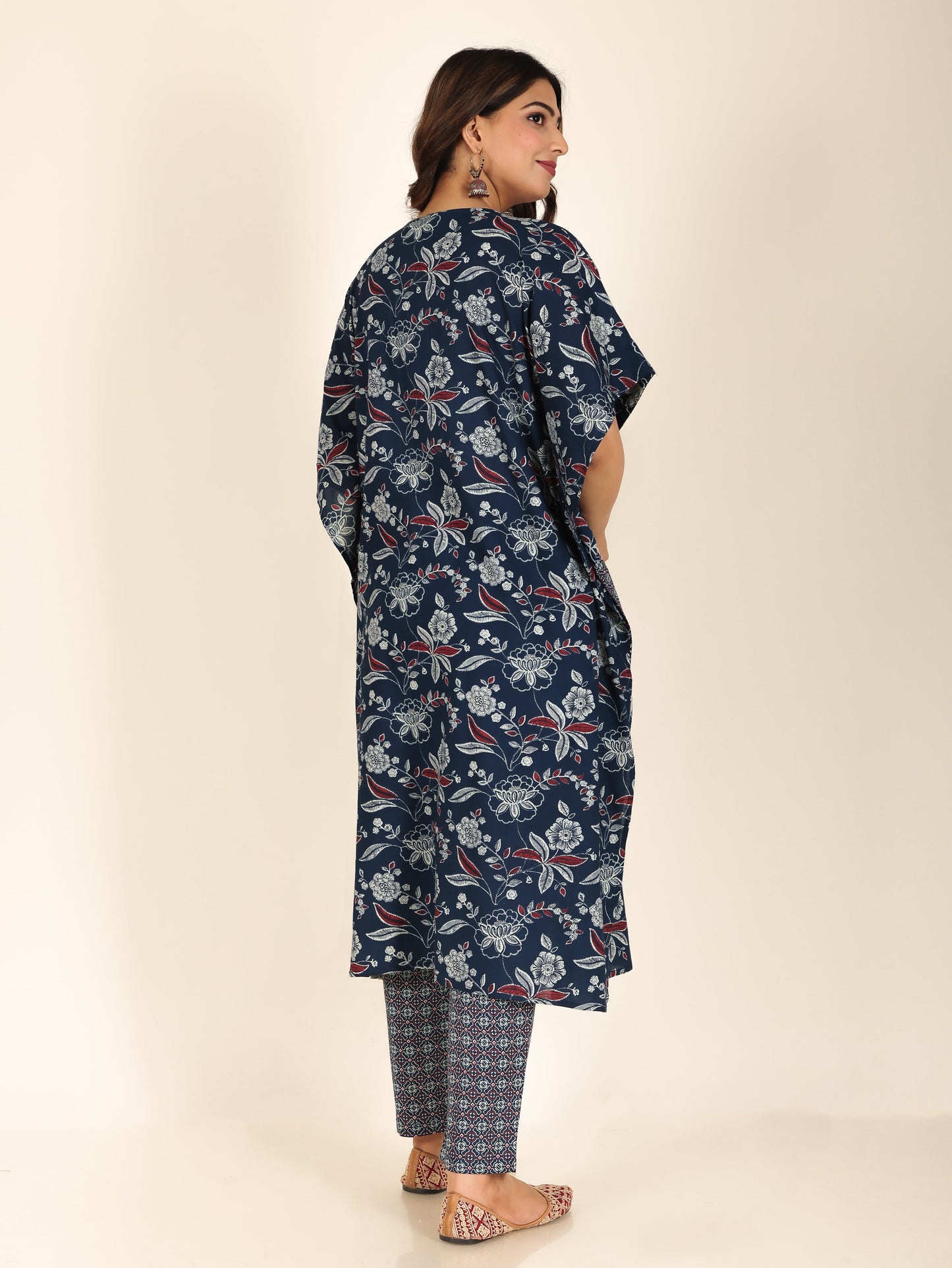 Soft Cotton Floral Kurta