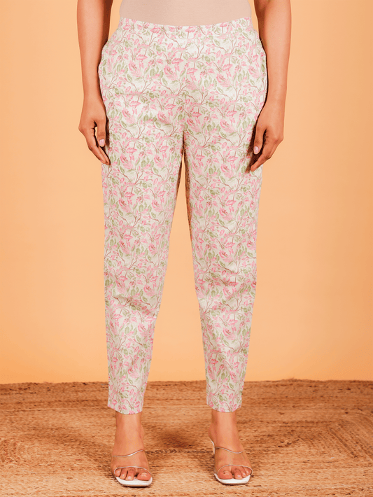 Soft Cotton Floral Pant