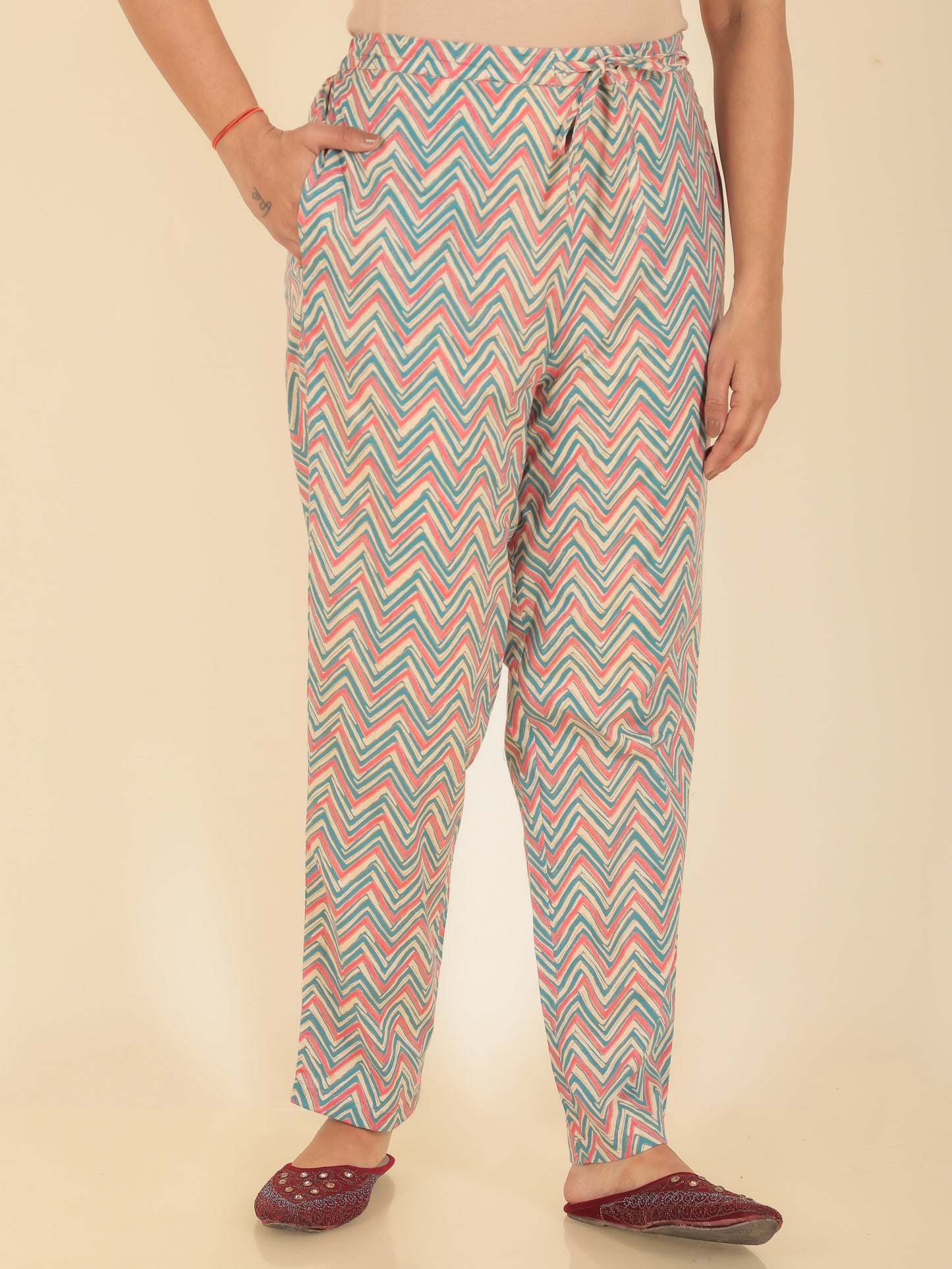 Soft Cotton Cheveron Pant