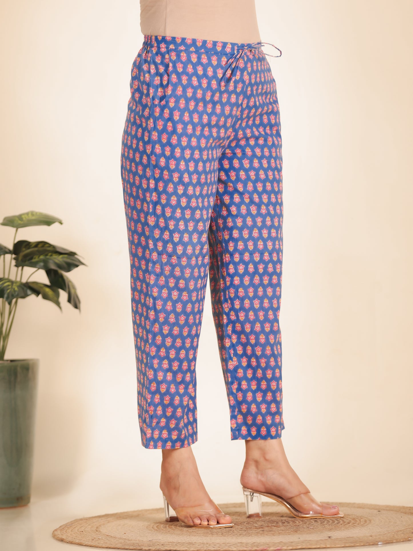 Soft Cotton Floral Pant