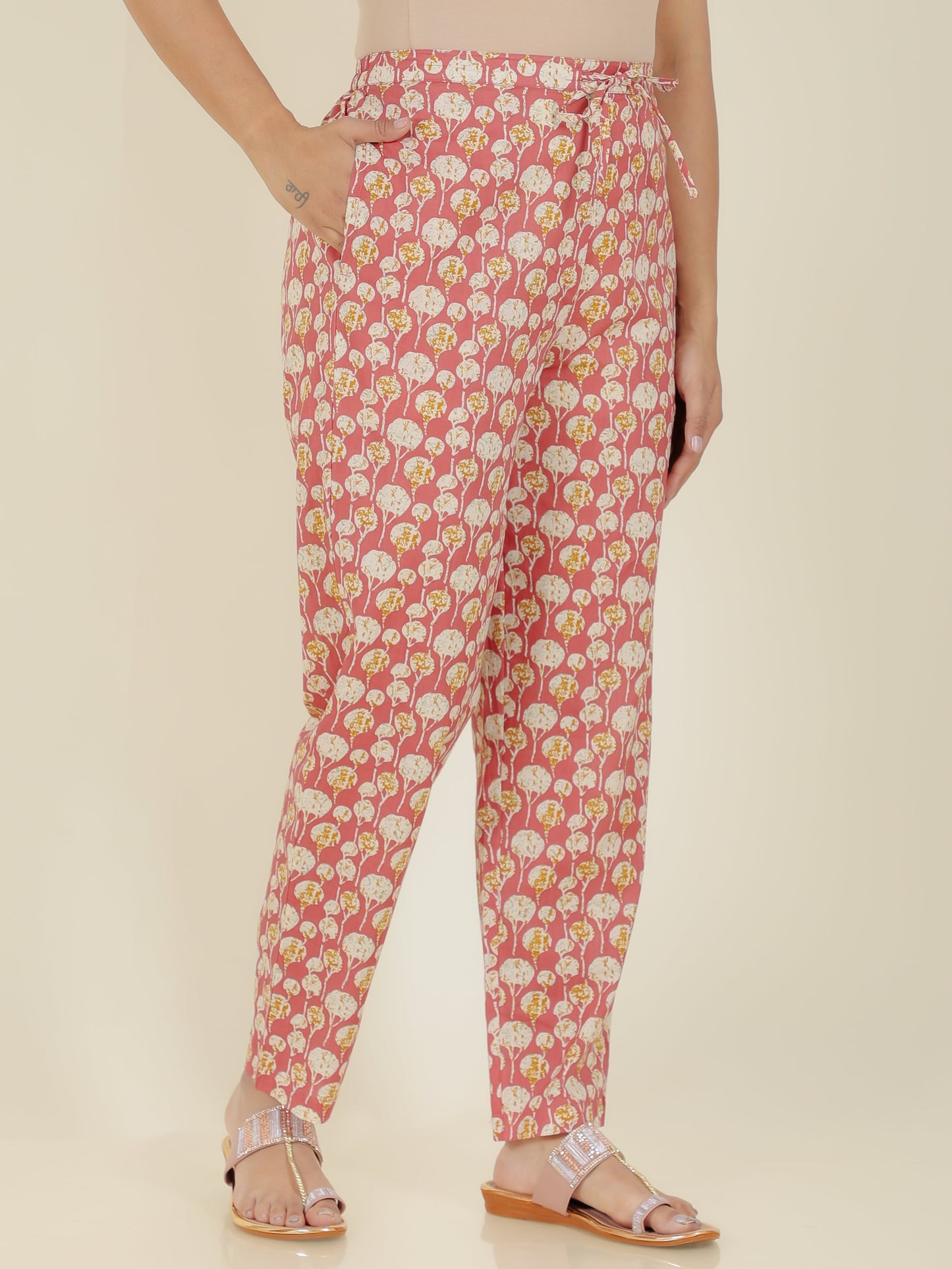 Soft Cotton Abstract Pant