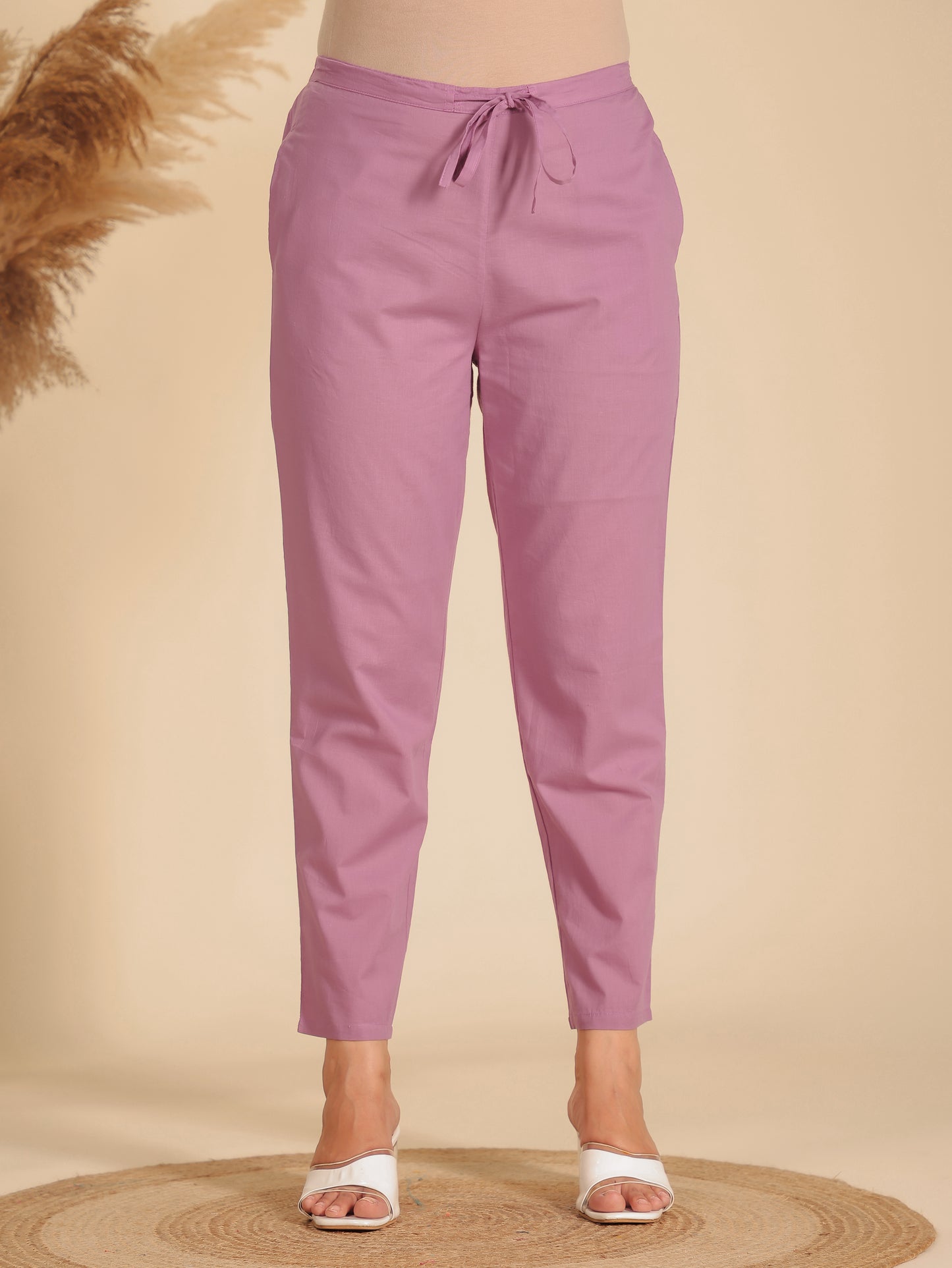 Soft Cotton Solid Pant