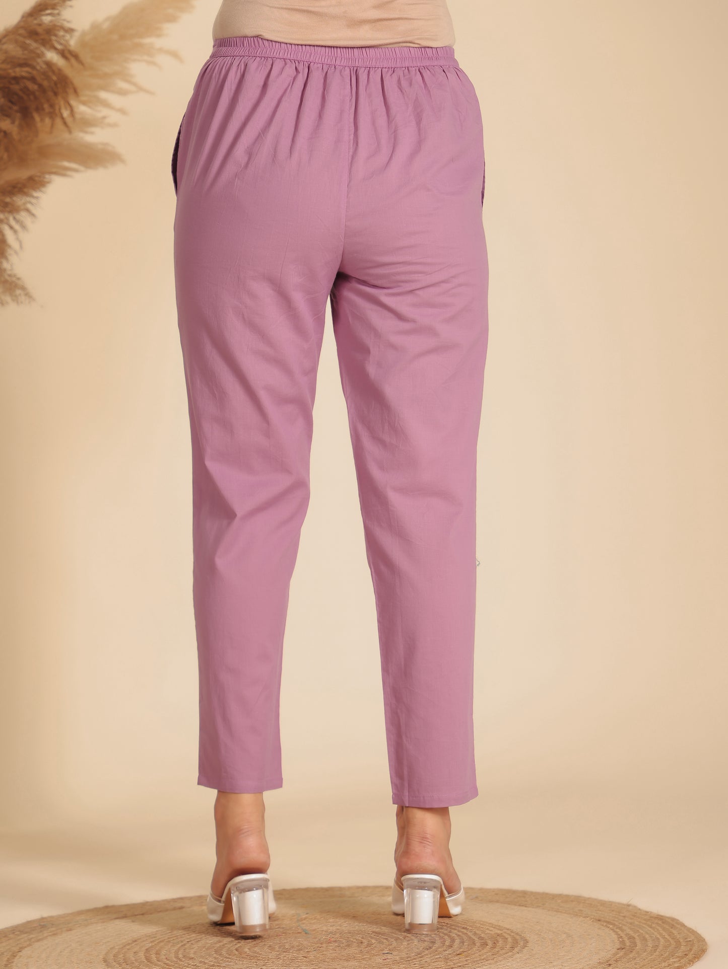 Soft Cotton Solid Pant