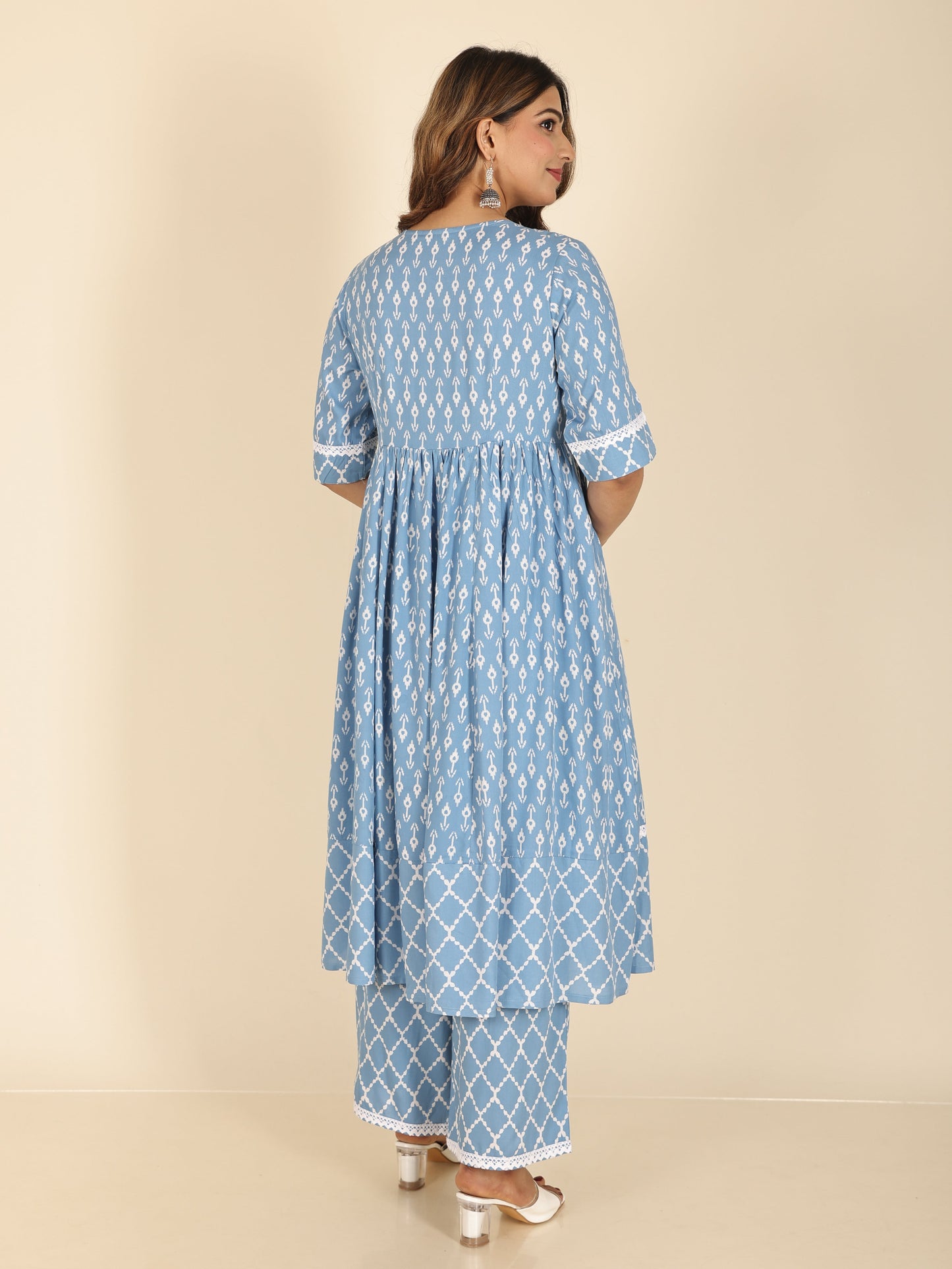 Rayon Ikat Kurta