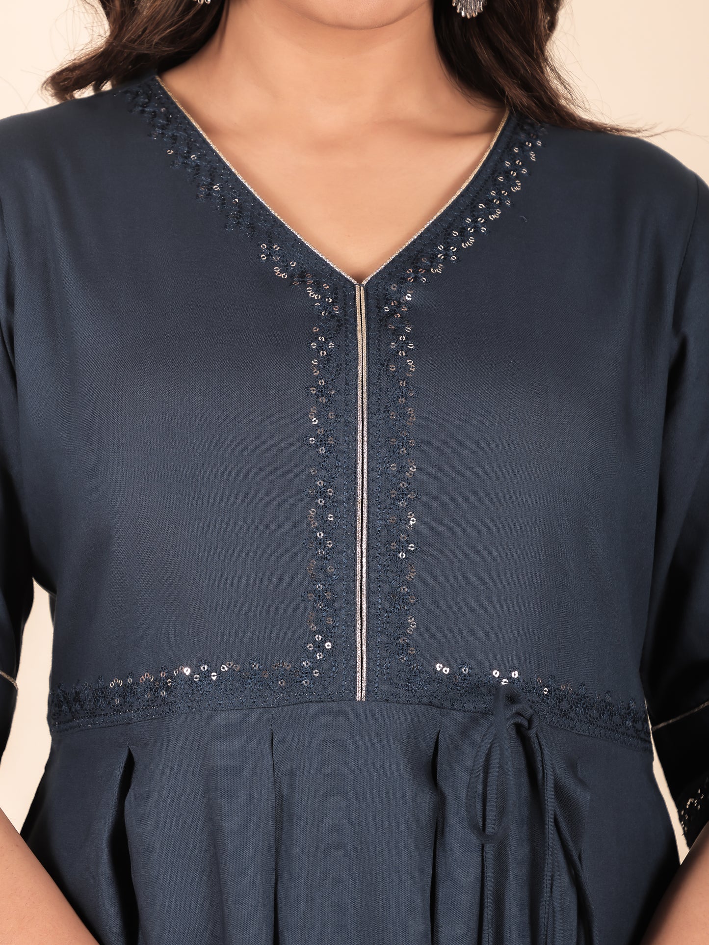 Rayon Solid Kurta