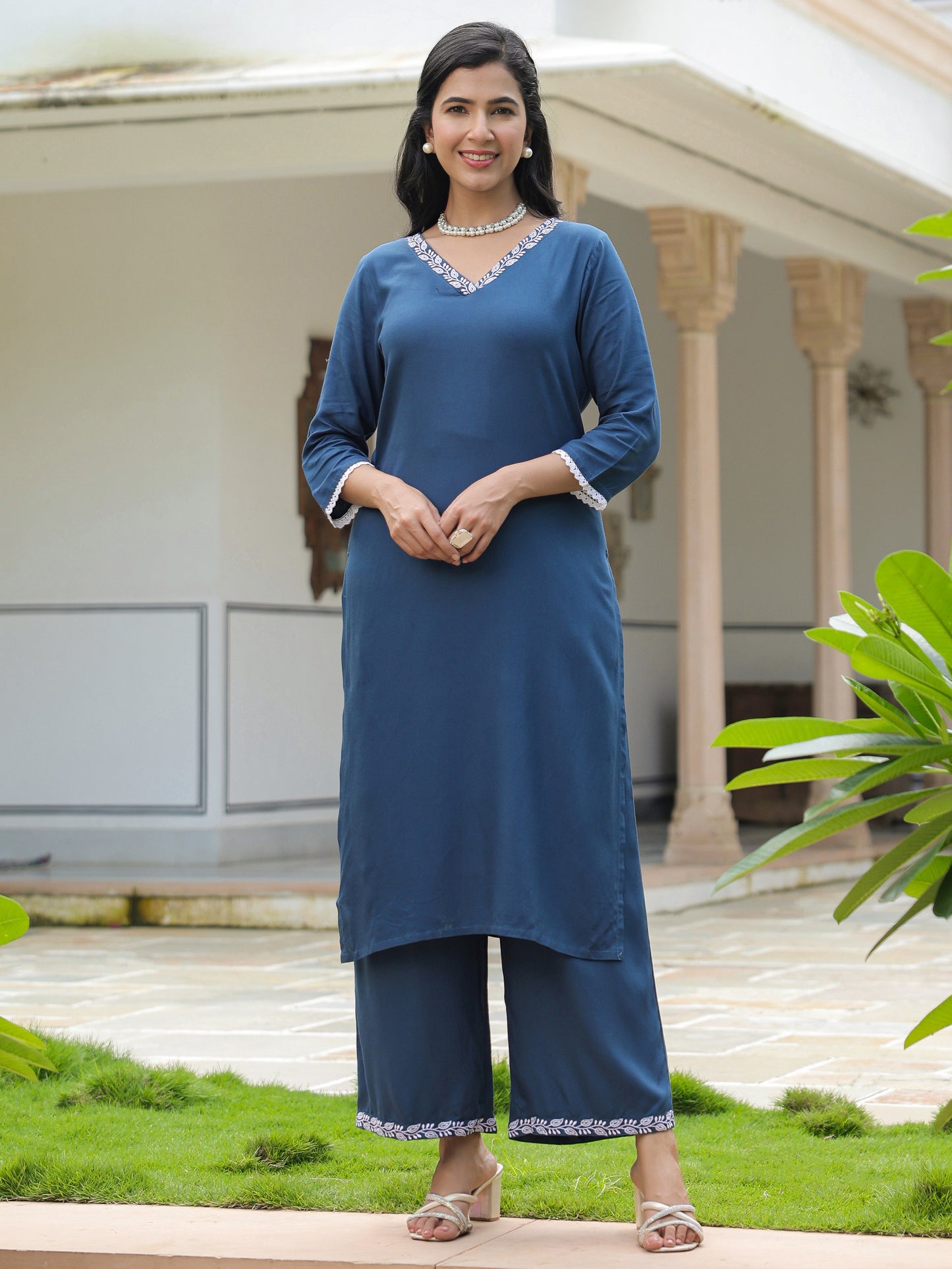 Rayon Solid Kurta