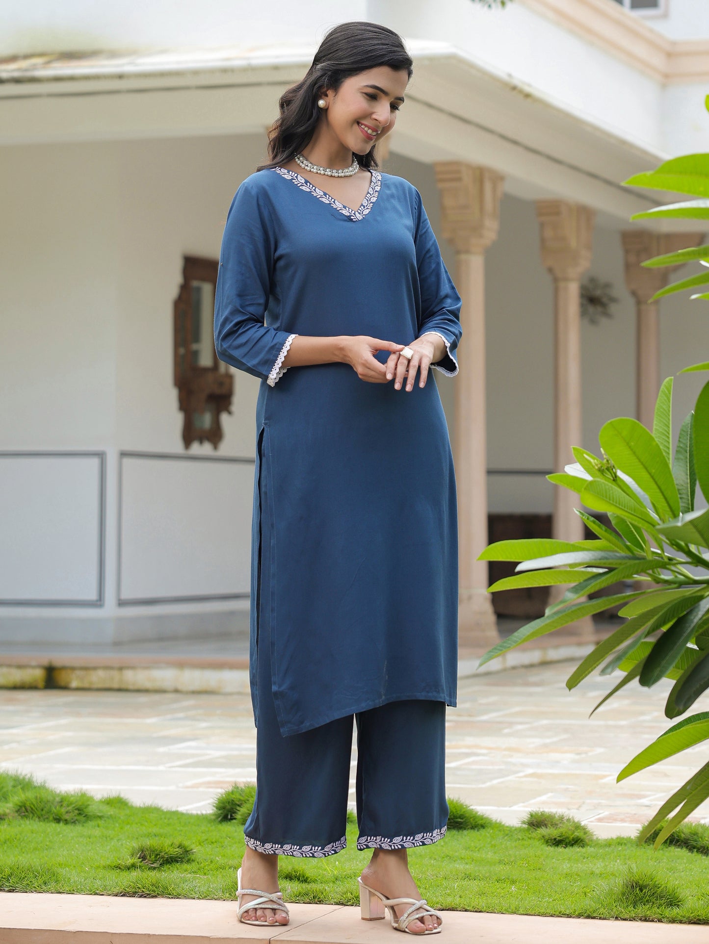 Rayon Solid Kurta