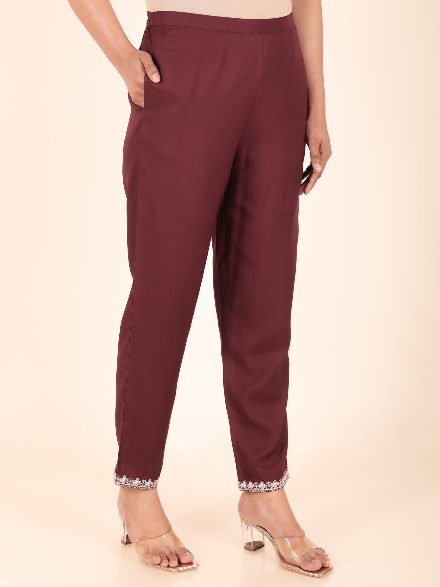 Rayon Solid Pant