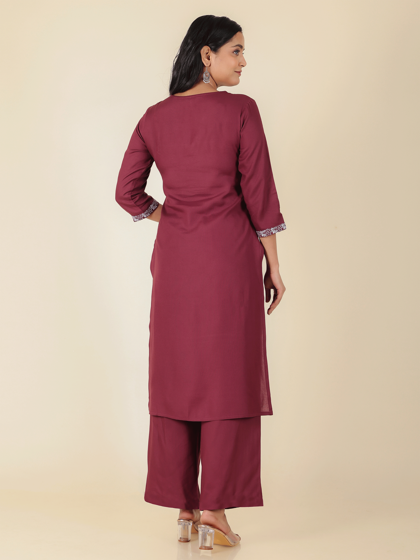 Rayon Solid Kurta