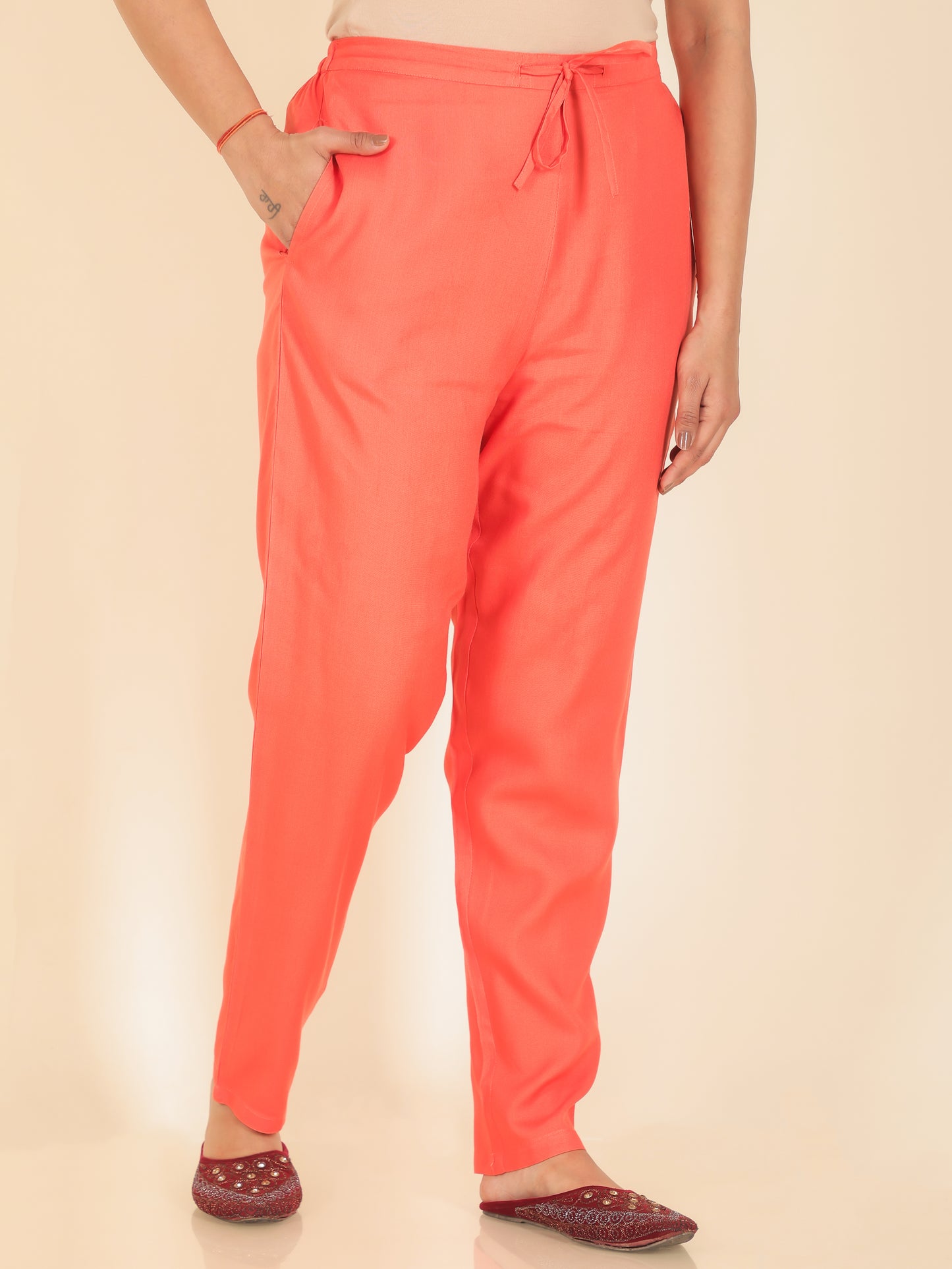 Rayon Solid Pant