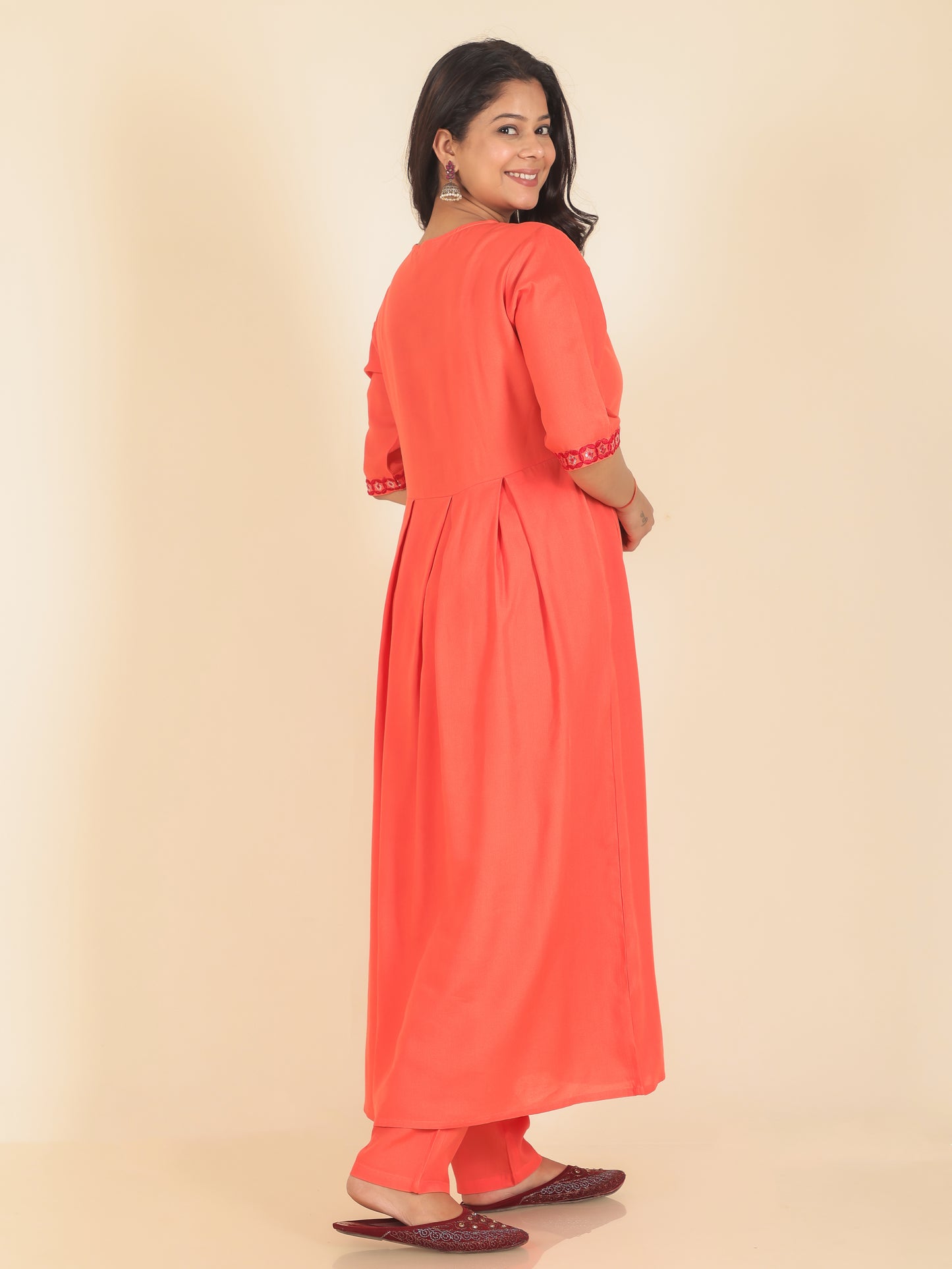 Rayon Solid Kurta