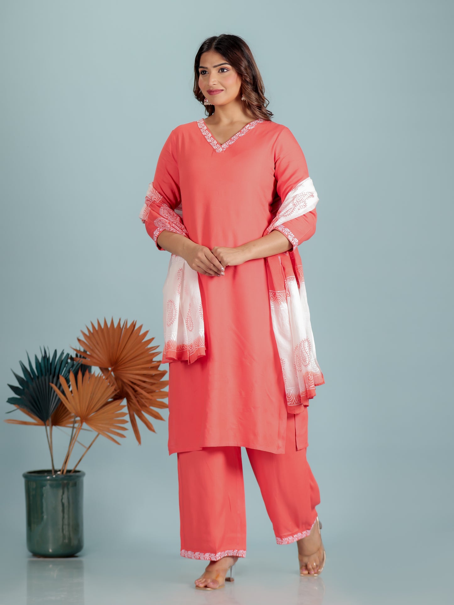 Rayon Solid Kurta