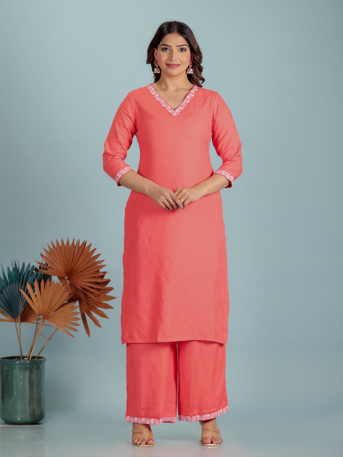 Rayon Solid Kurta