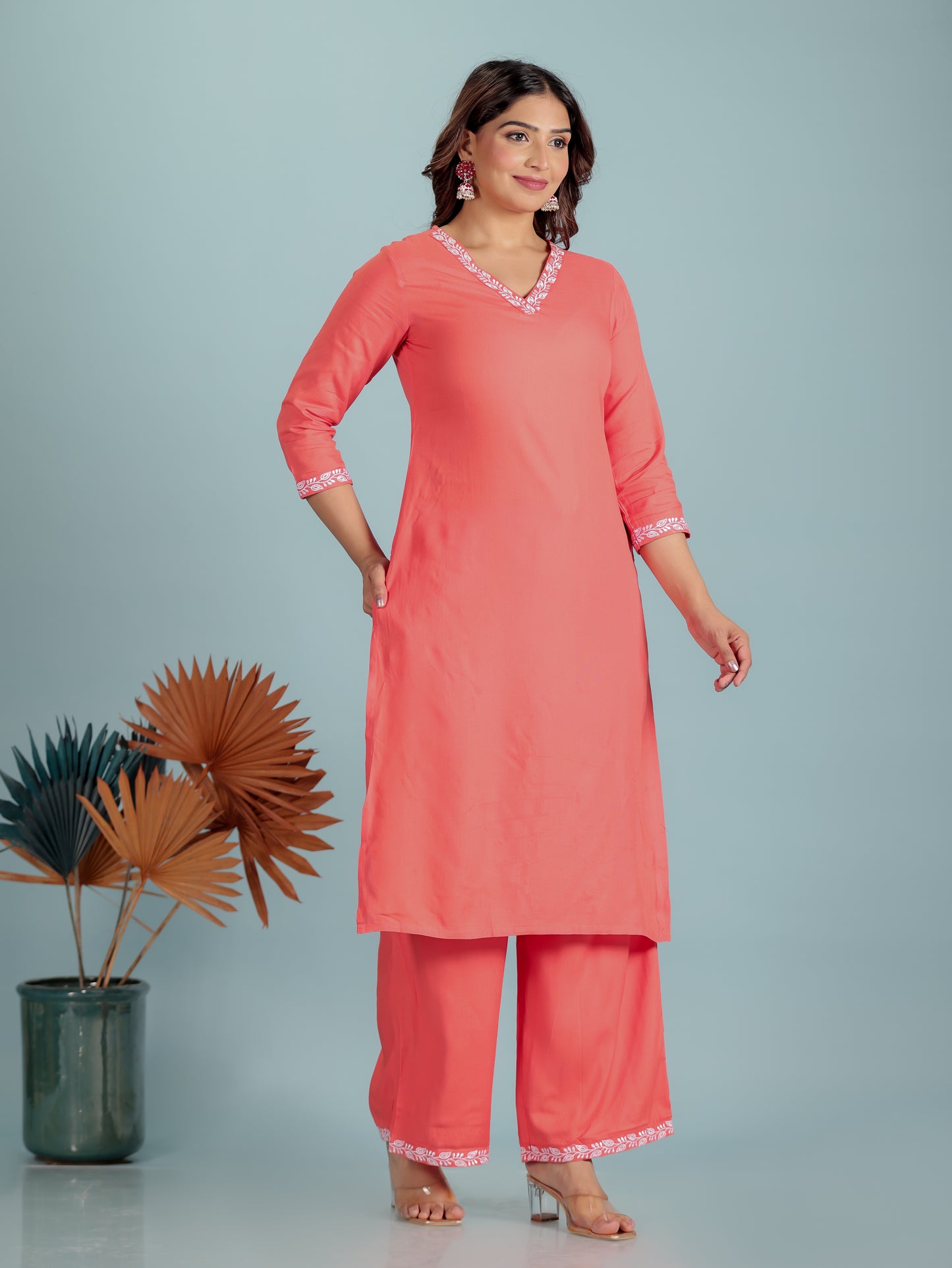 Rayon Solid Kurta