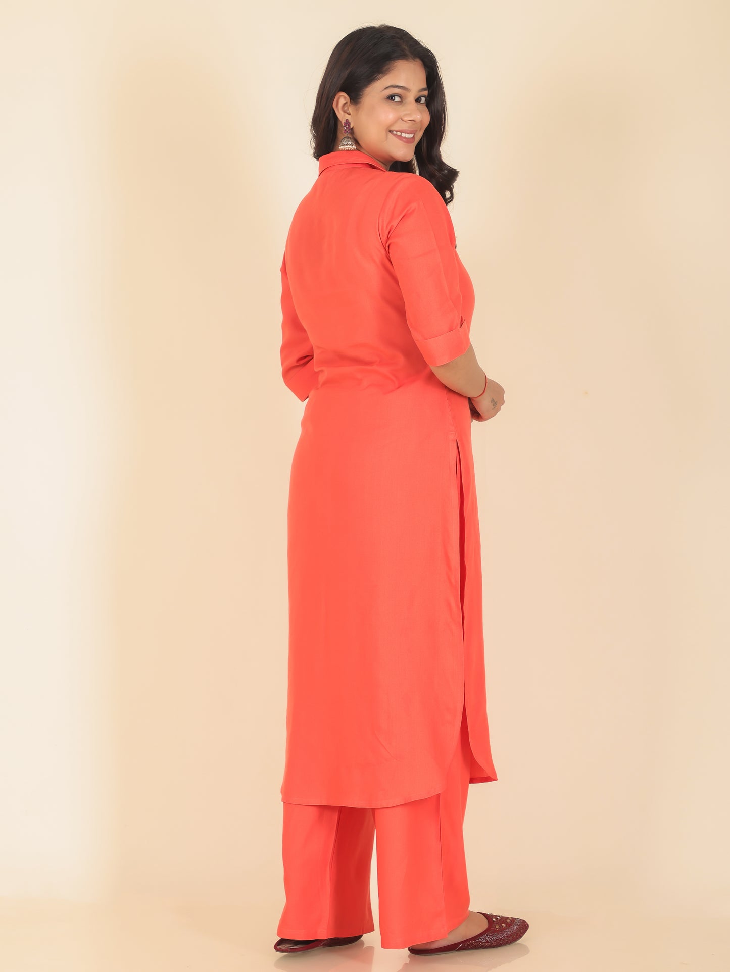 Rayon Solid Kurta