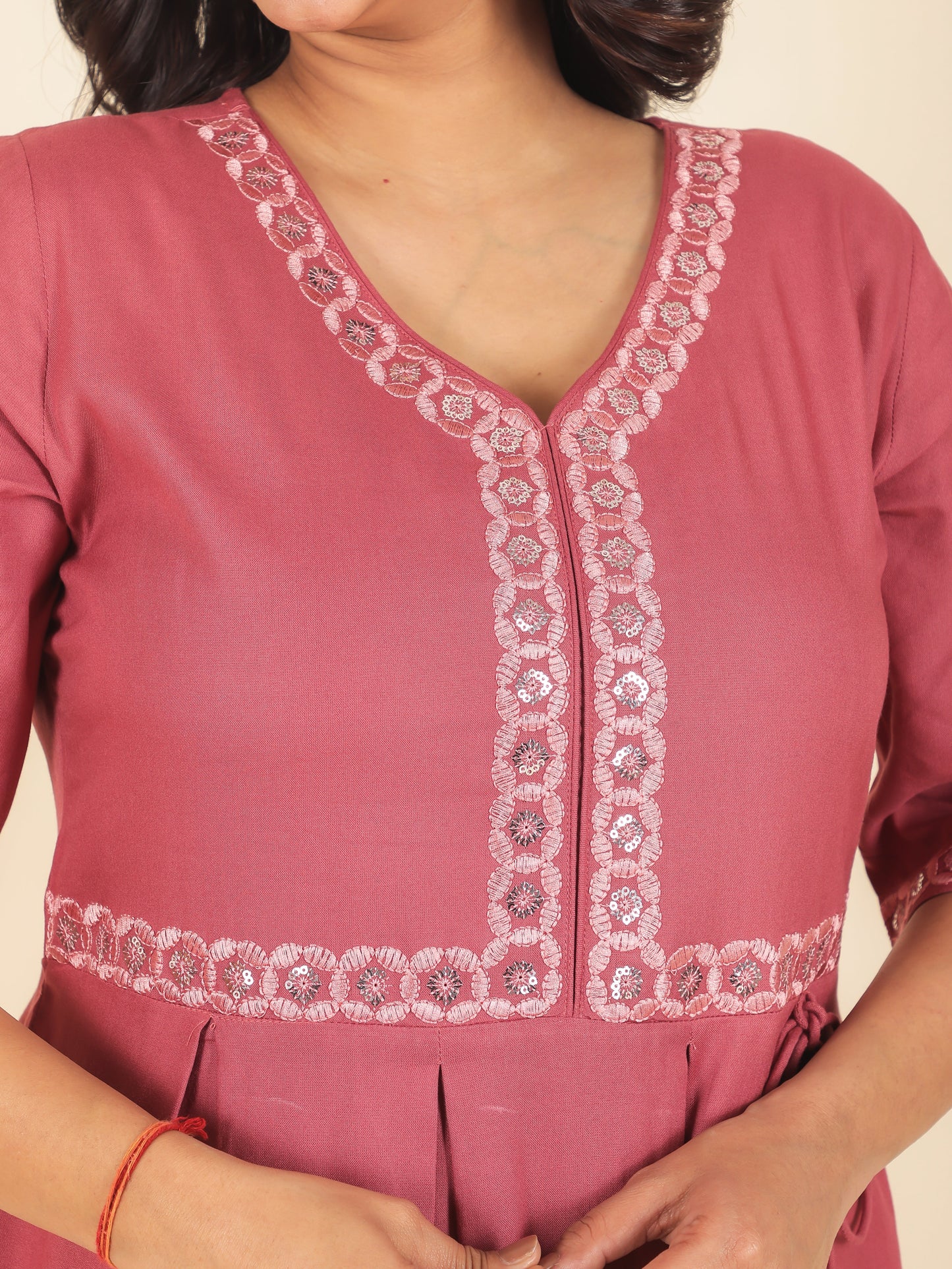 Rayon Solid Kurta