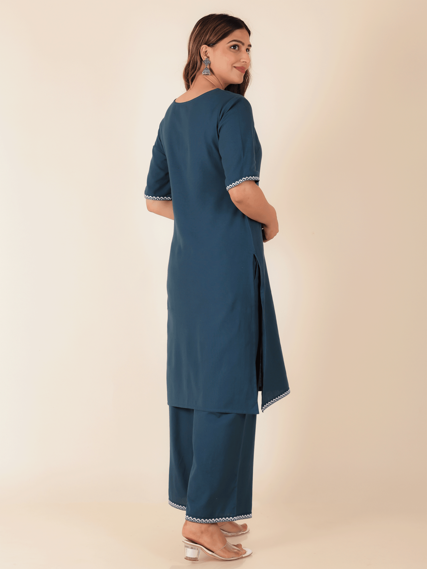 Soft Cotton Solid Kurta