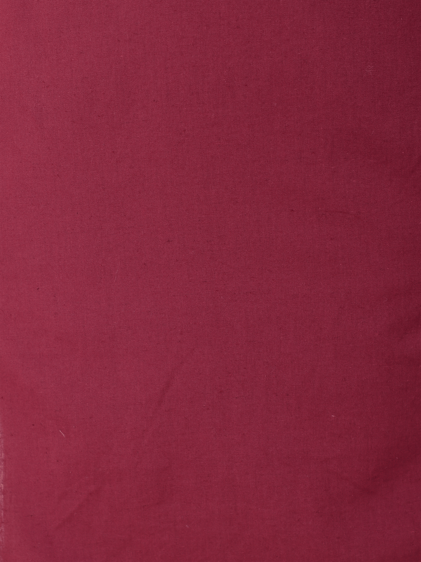 Linen Cotton Solid Straight Maroon Kurta