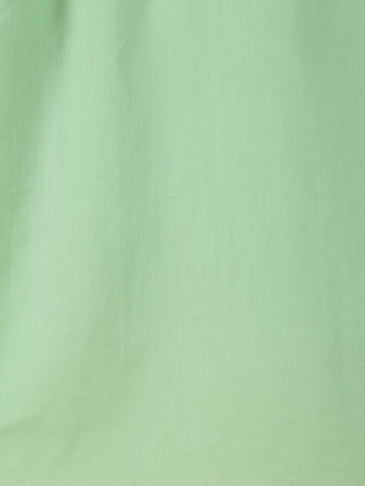 Linen Cotton Solid A-line Green Kurta