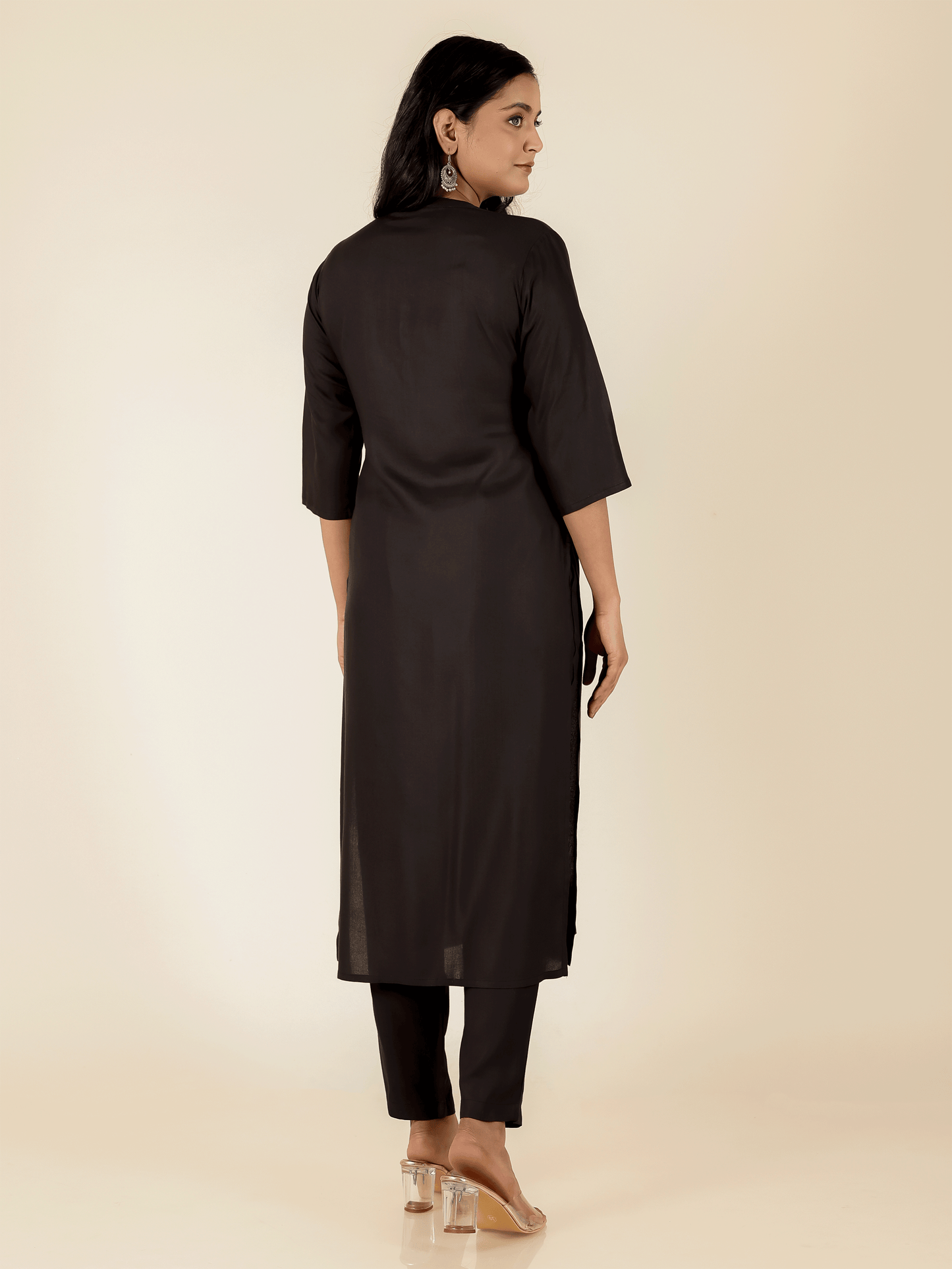 Rayon Solid Kurta