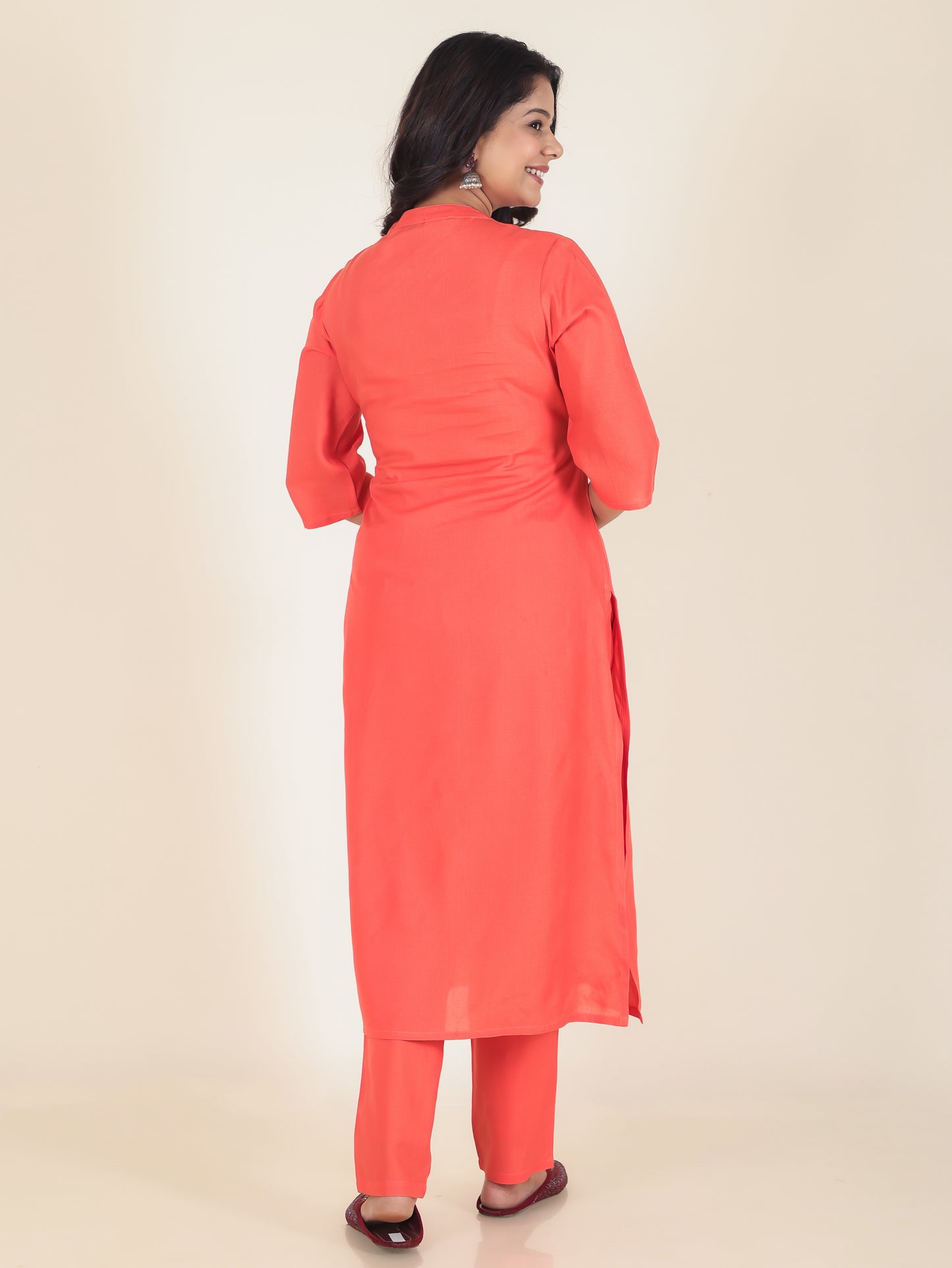 Rayon Solid Kurta