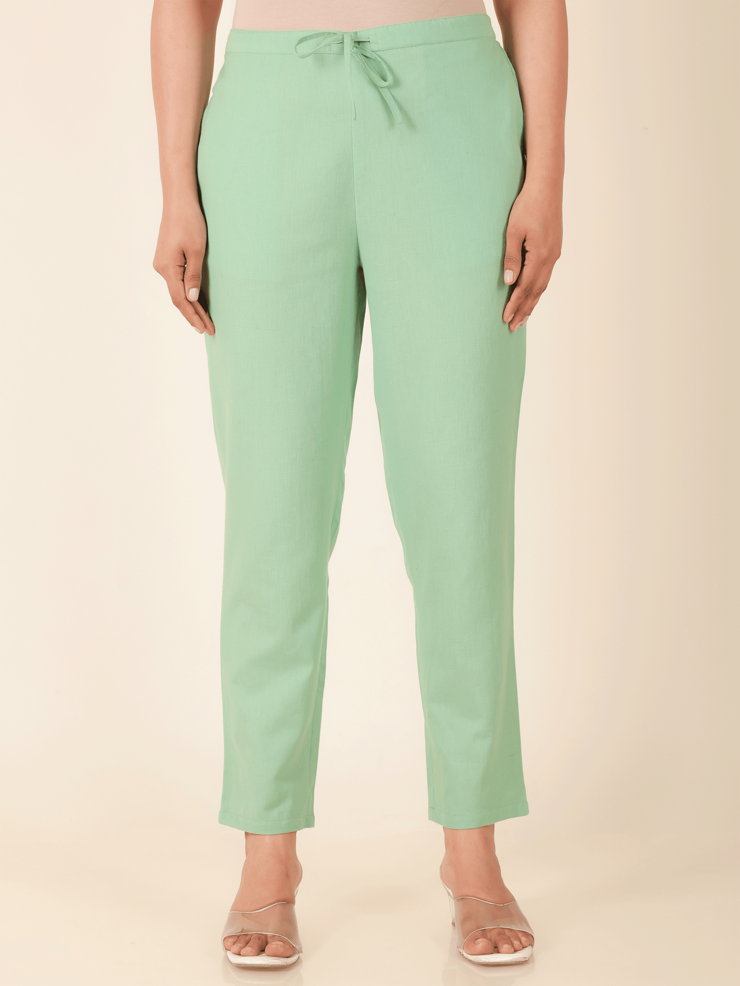 Linen Cotton Solid Pant