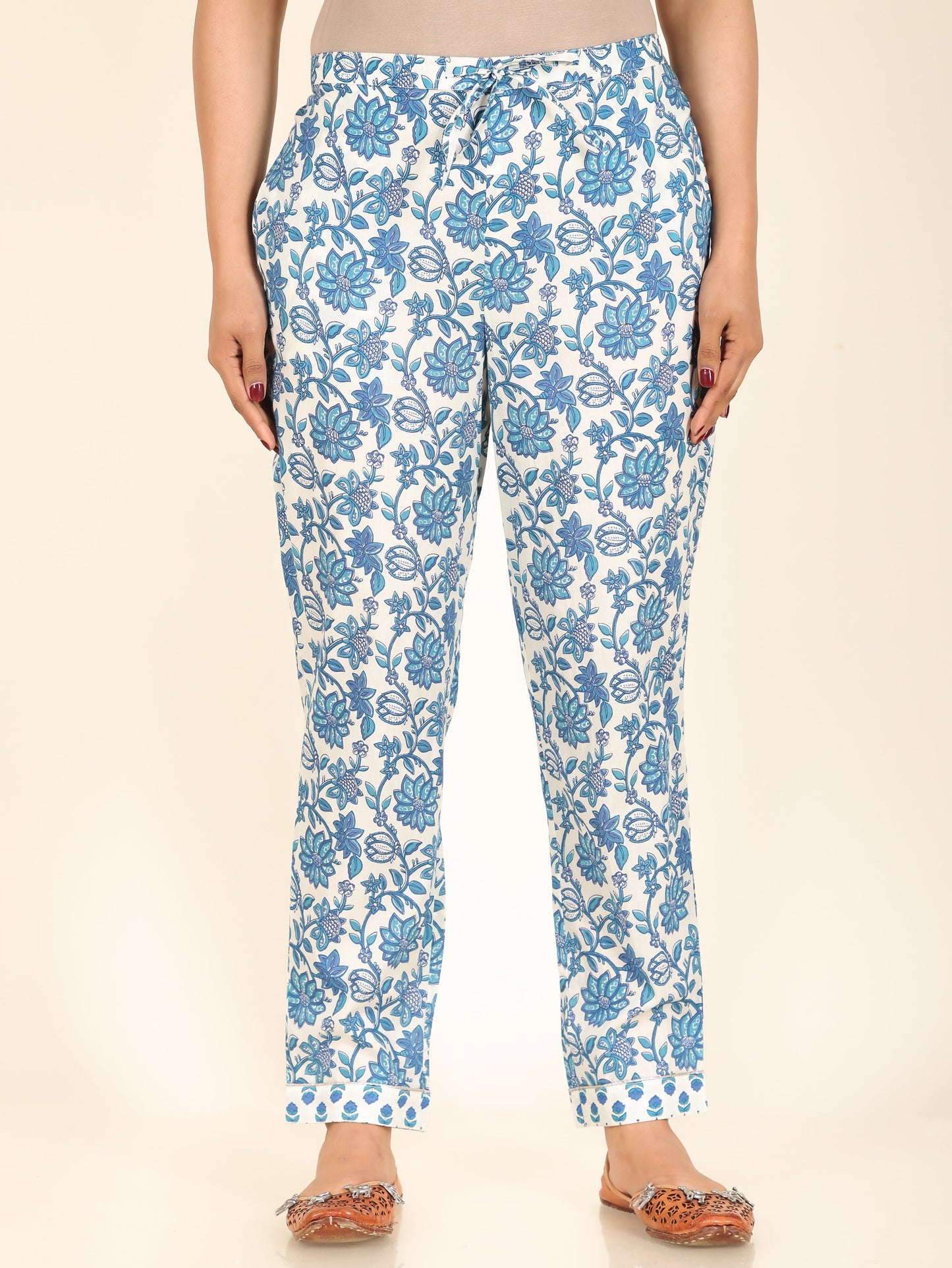 Soft Cotton Floral Pant