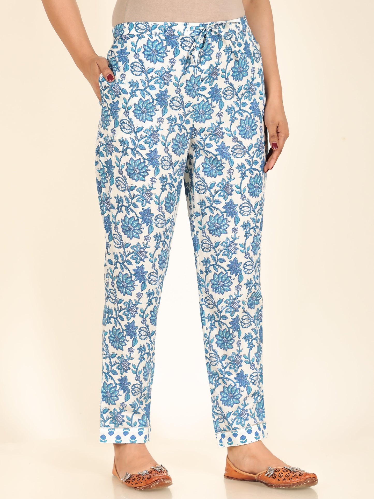 Soft Cotton Floral Pant