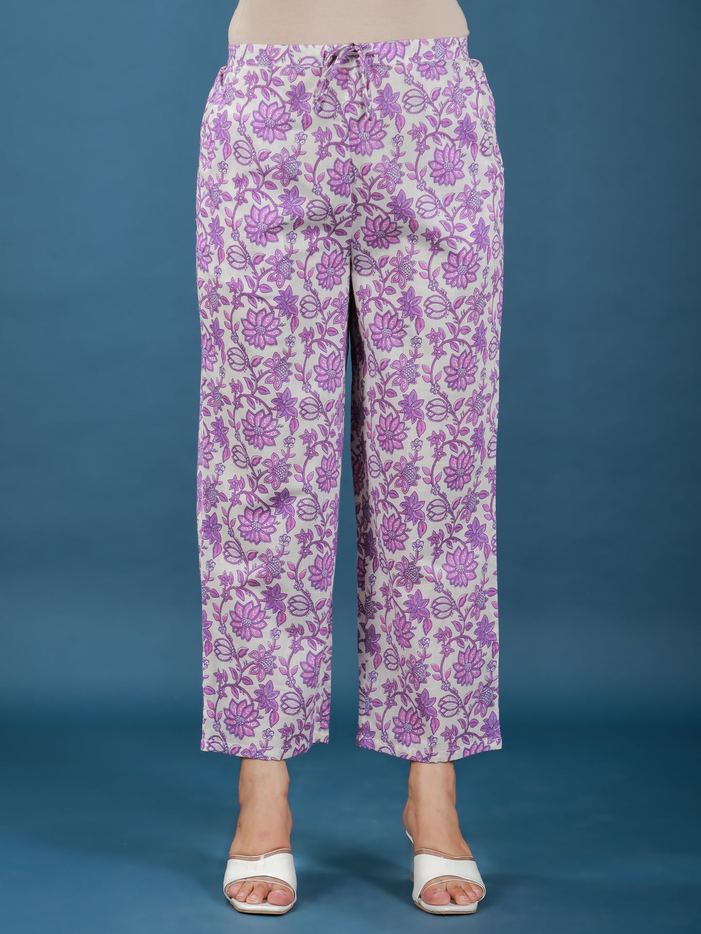 Soft Cotton Floral Pant