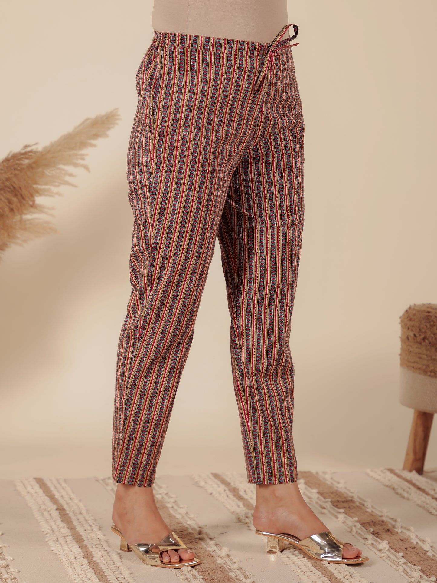 Soft Cotton Chevron Pant