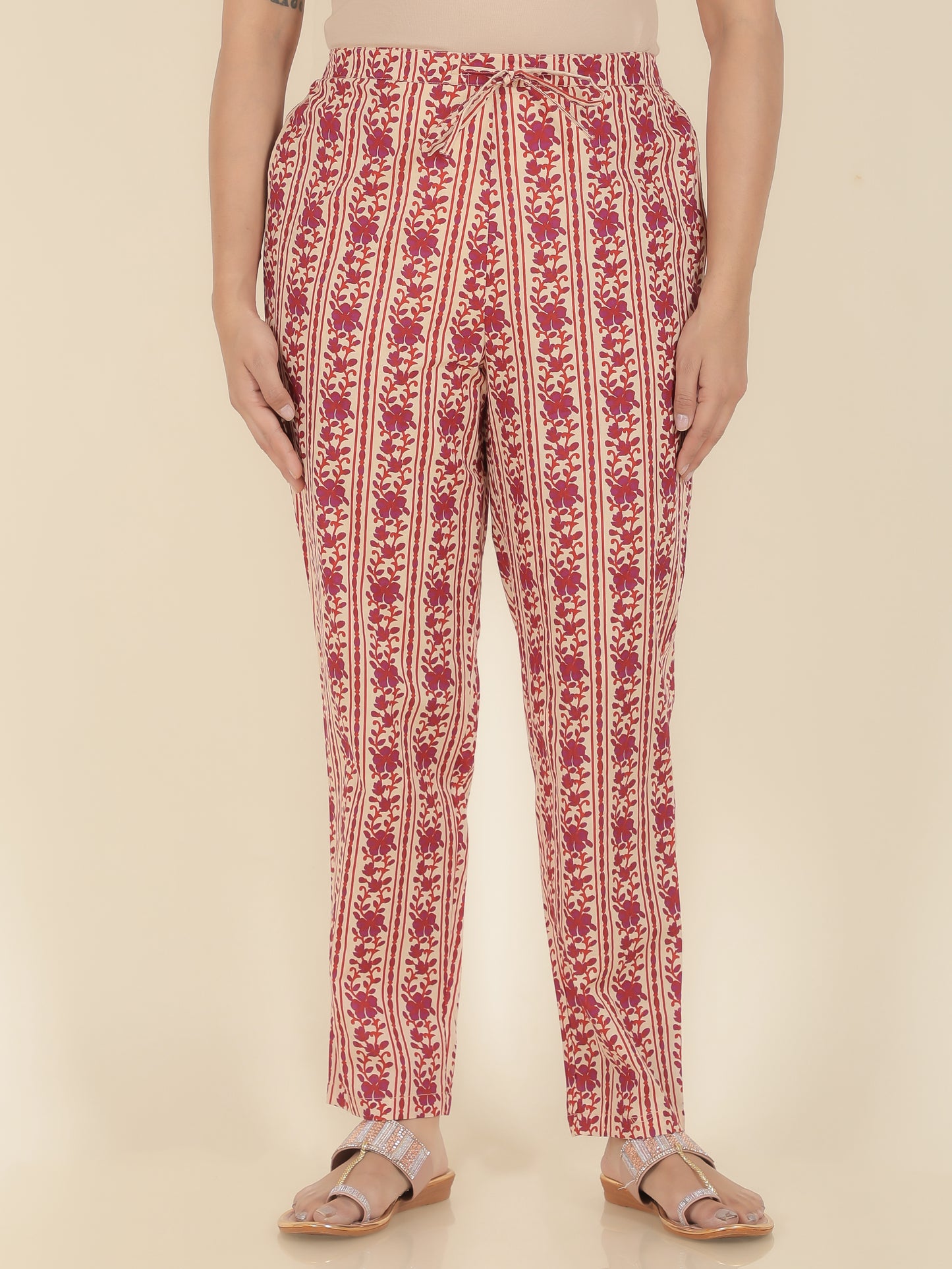 Soft Cotton Floral Pant