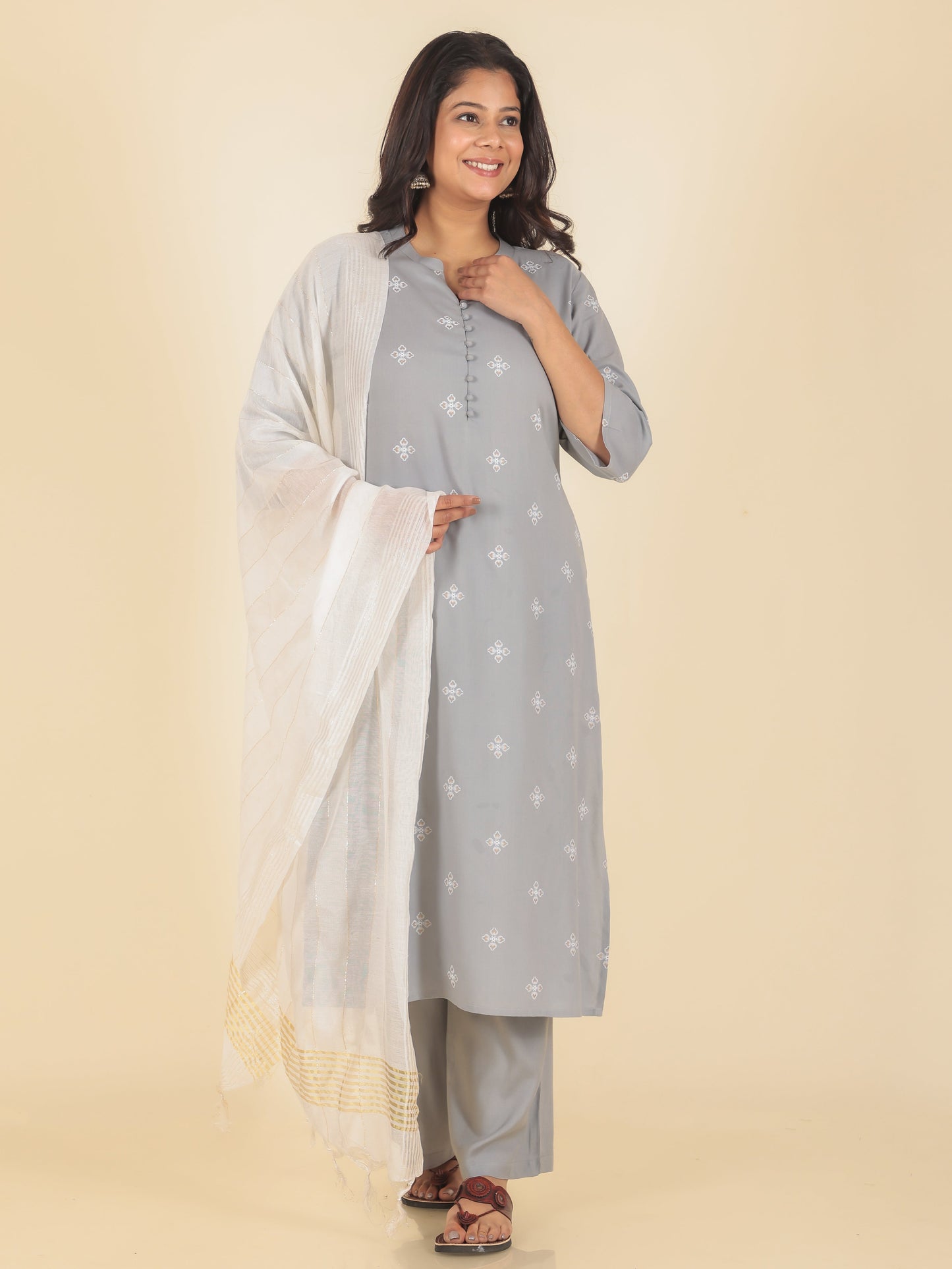 Rayon Butti Kurta