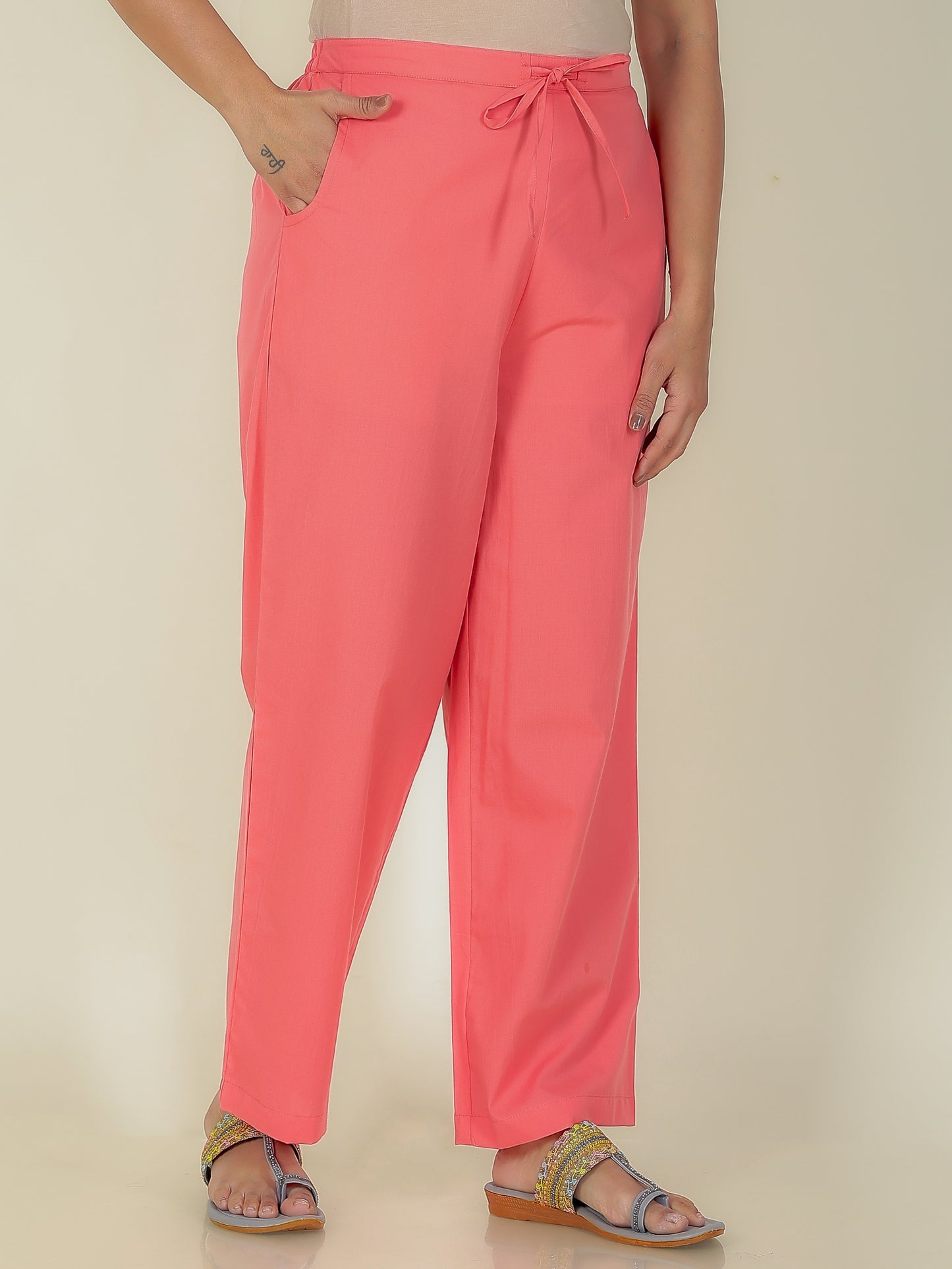 Soft Cotton Solid Pant