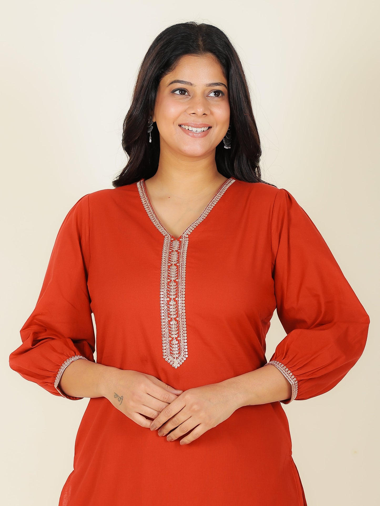 Soft Cotton Solid Kurta