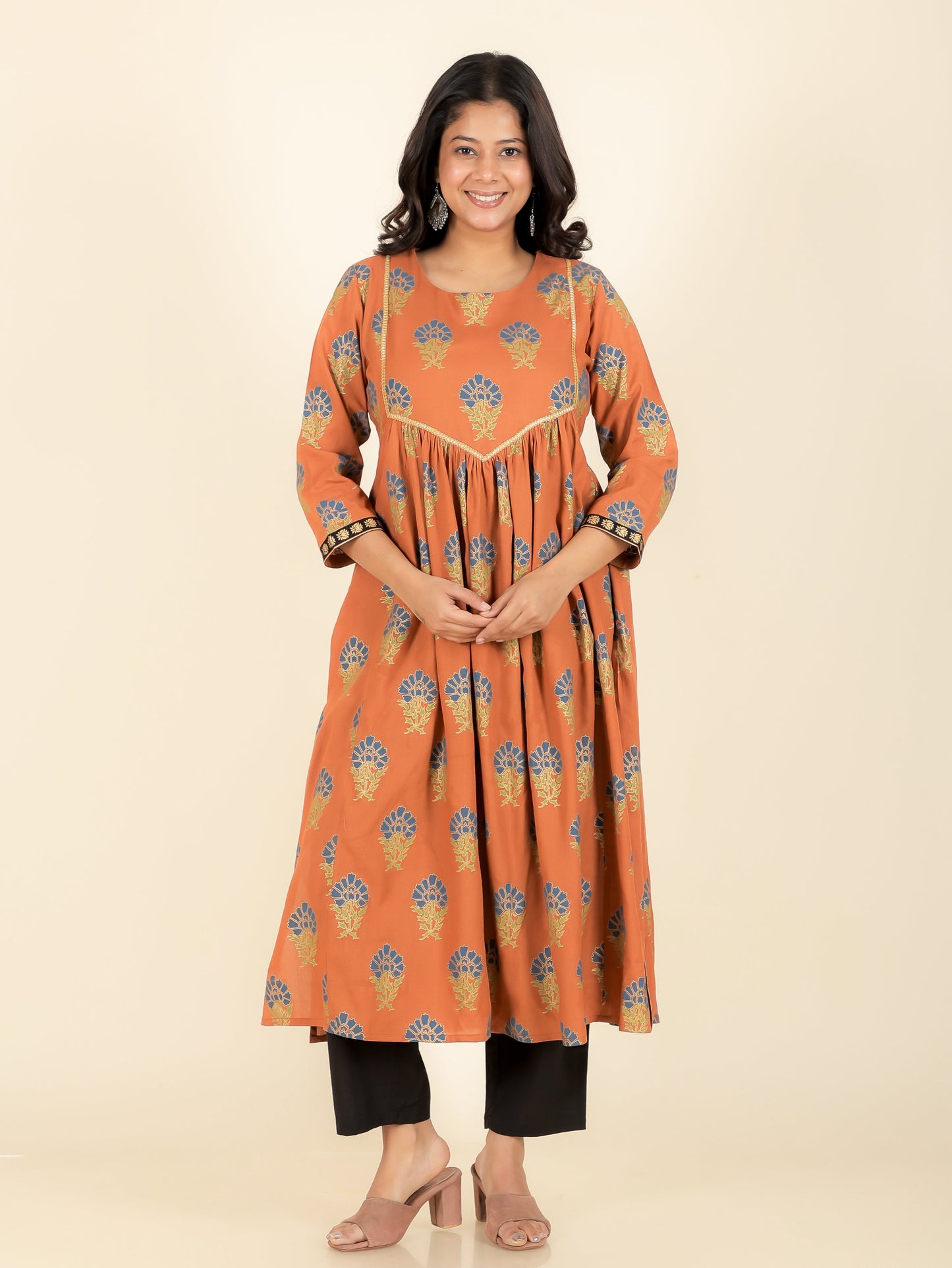 Rayon Butti Kurta