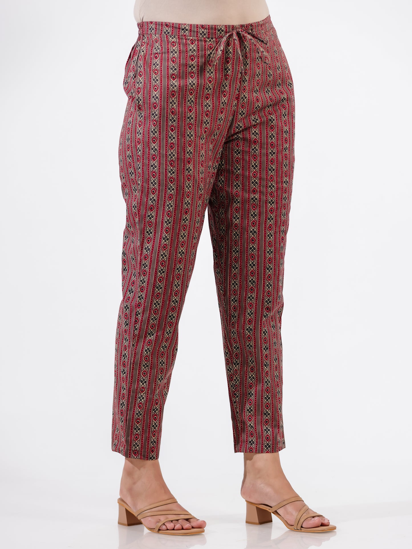 Soft Cotton Ajrakh Pant