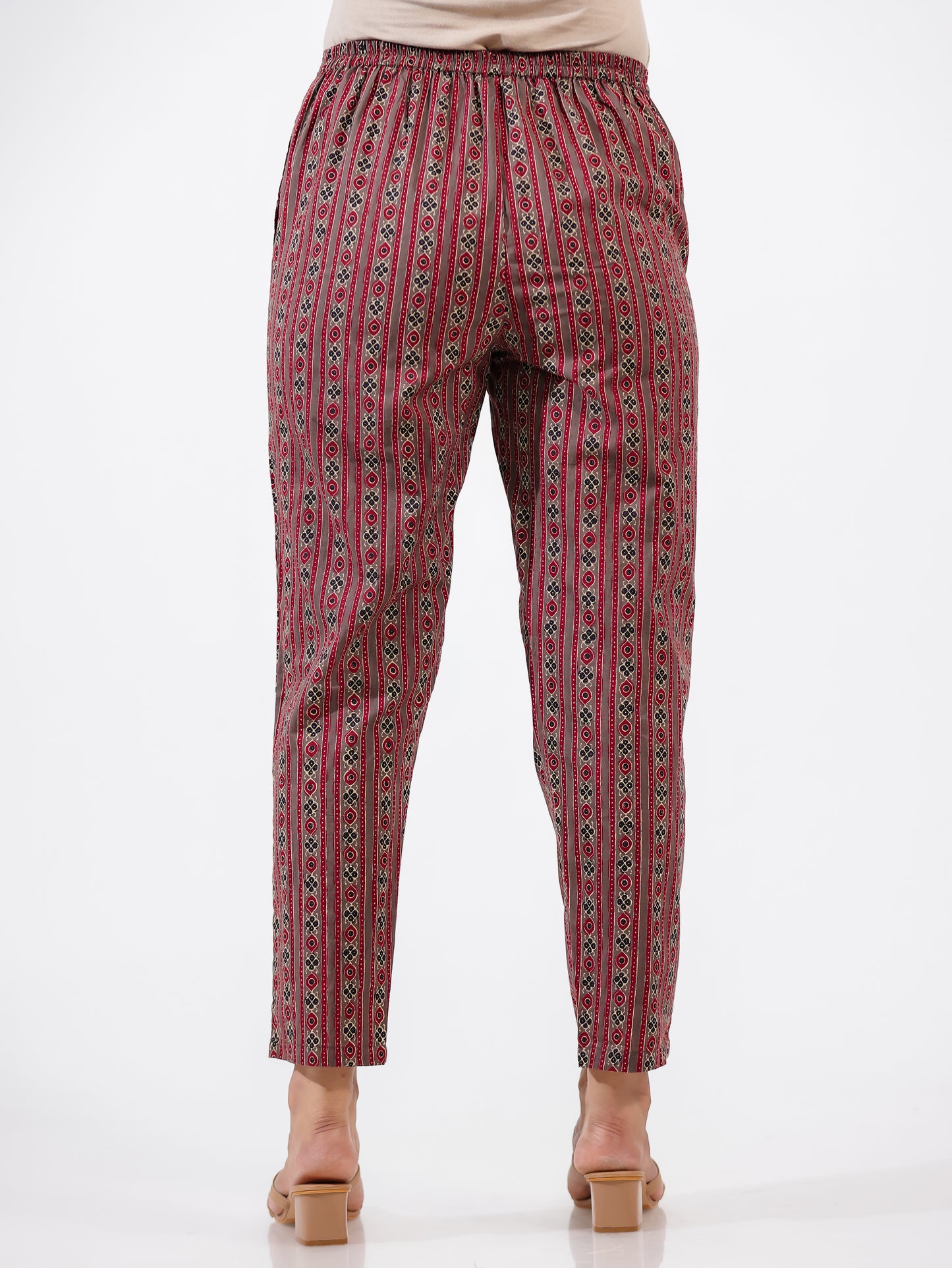 Soft Cotton Ajrakh Pant