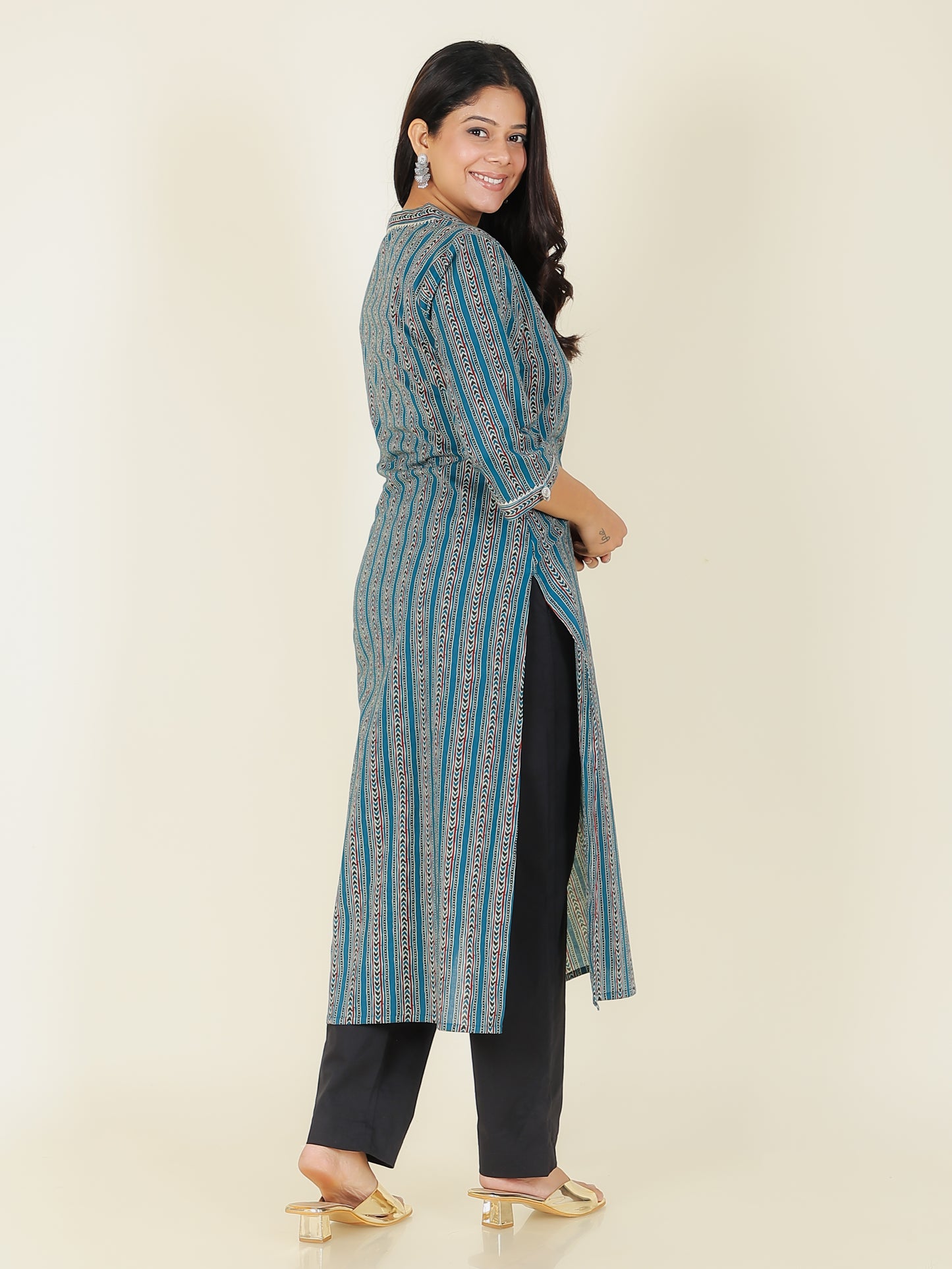 Soft Cotton Striped Kurta